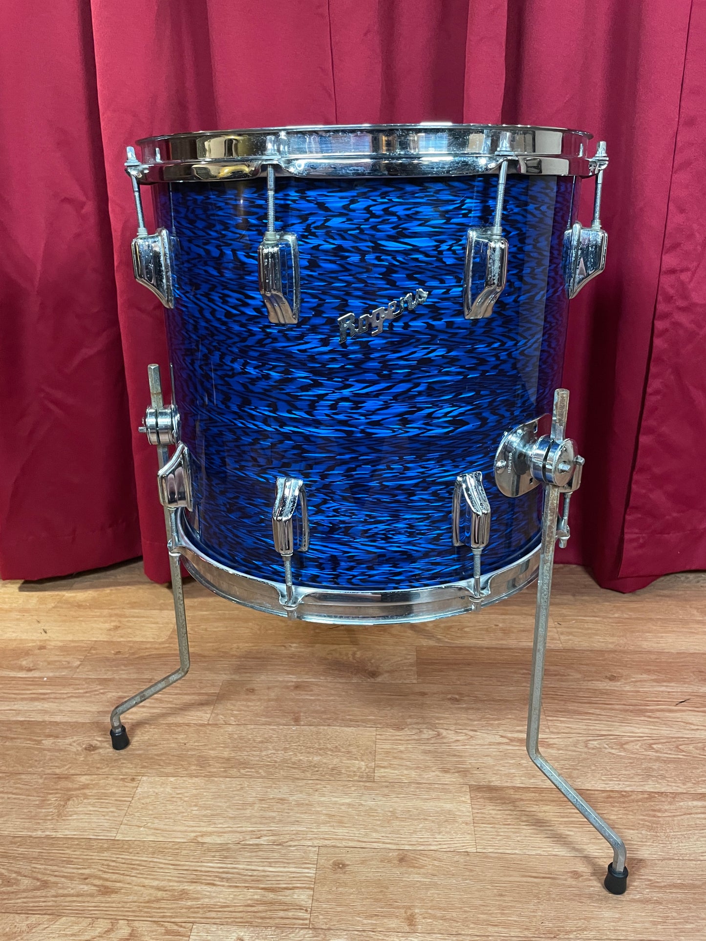 Rogers Clone 14" Floor Tom Blue Onyx 13x14