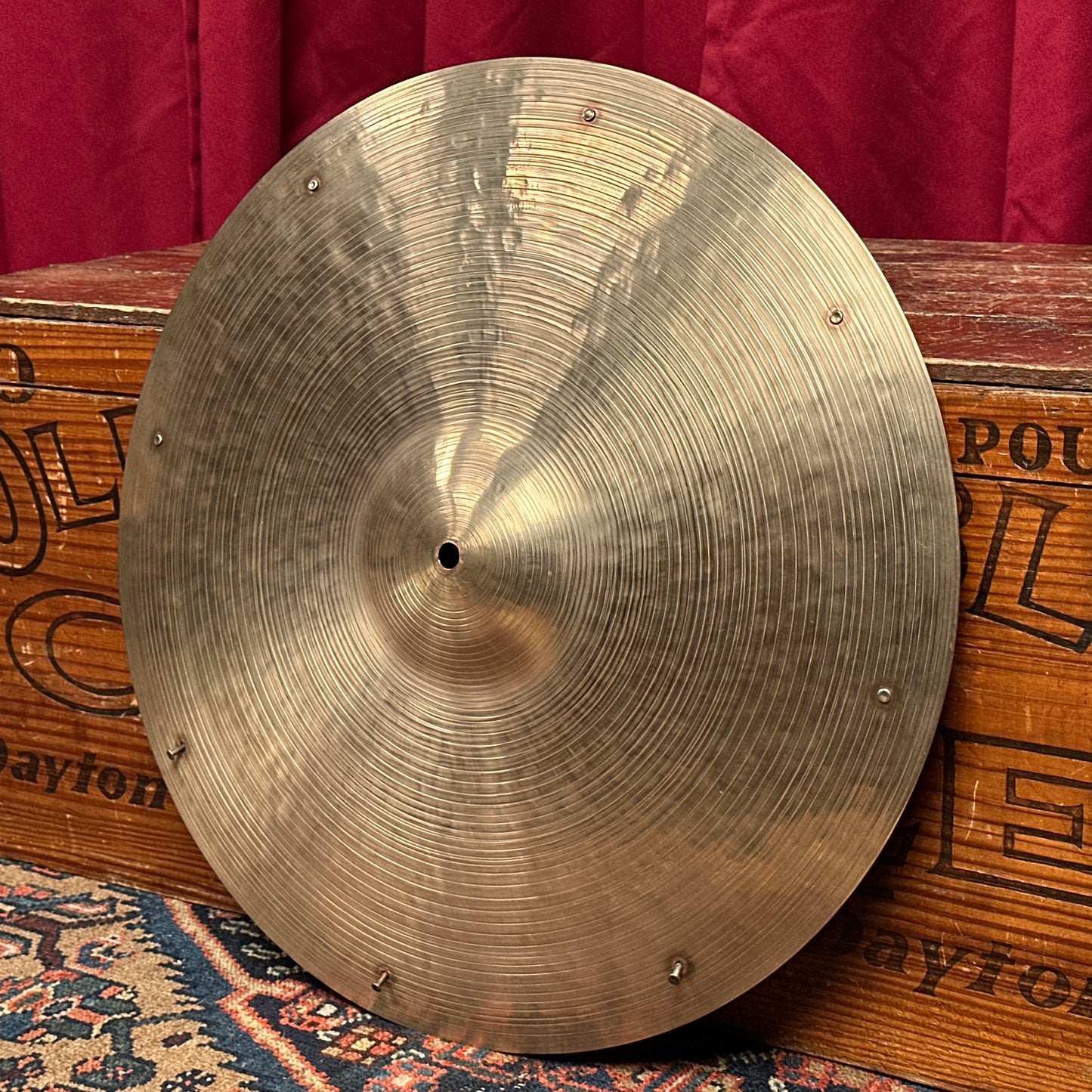 18" K. Zildjian Istanbul 1960s New Stamp Sizzle Crash Ride Cymbal 1677g *Video Demo*