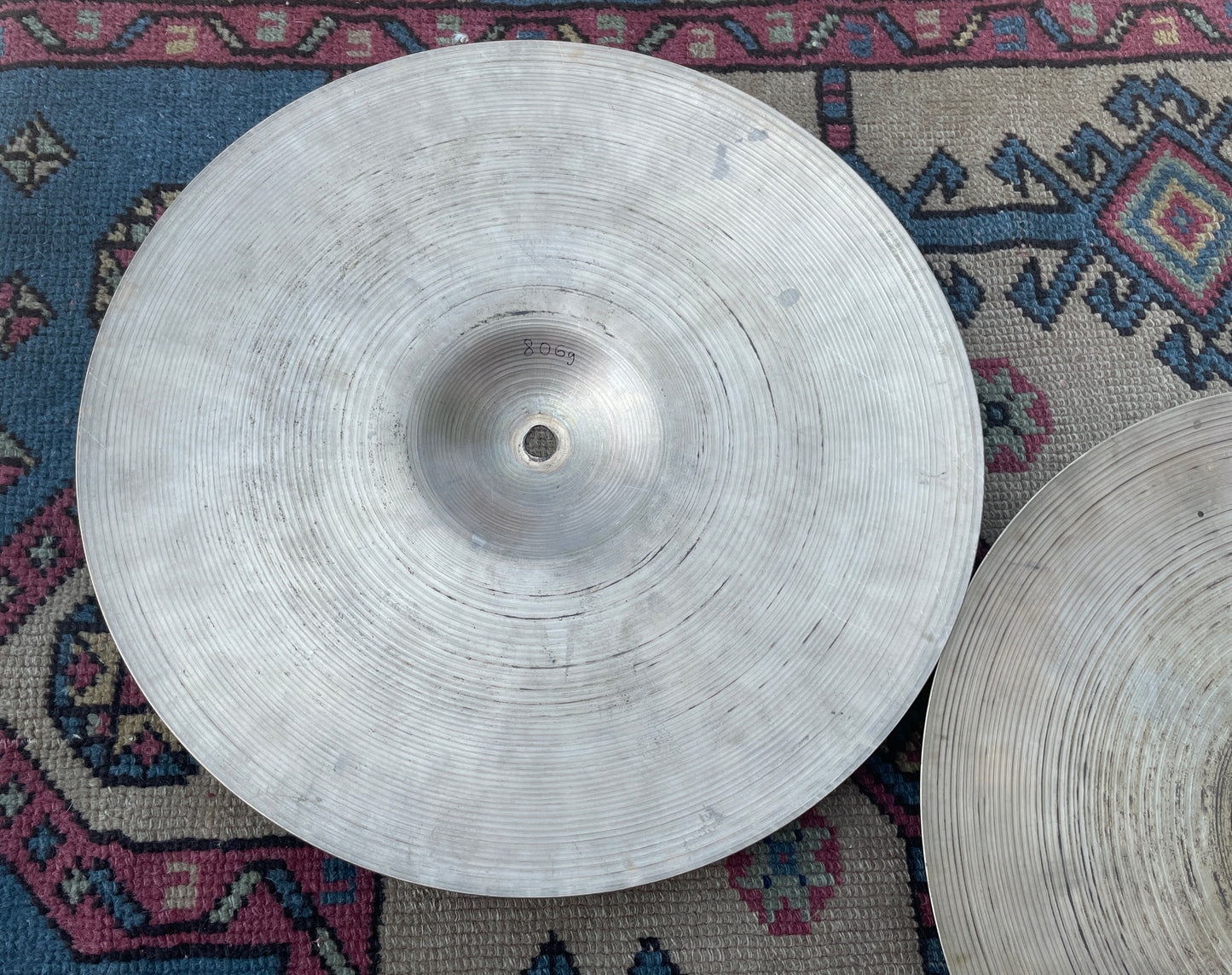14" Zildjian A 1960s Hi-Hat Cymbal Pair 806g/808g *Video Demo*