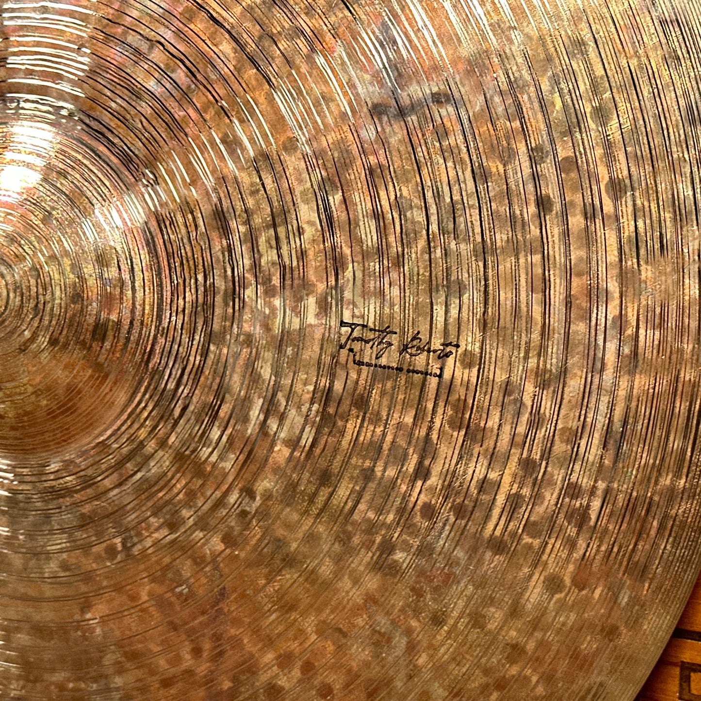22" Timothy Roberts Tributary 1/2 Turk Ride Cymbal 2328g *Video*