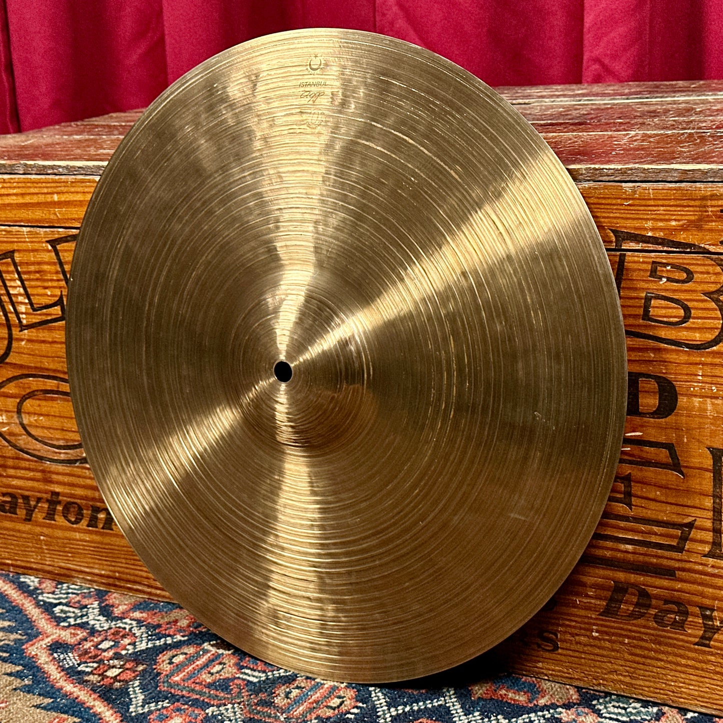 16" Istanbul Agop 30th Anniversary Hi-Hat Cymbal Pair 1074g/1264g *Video*
