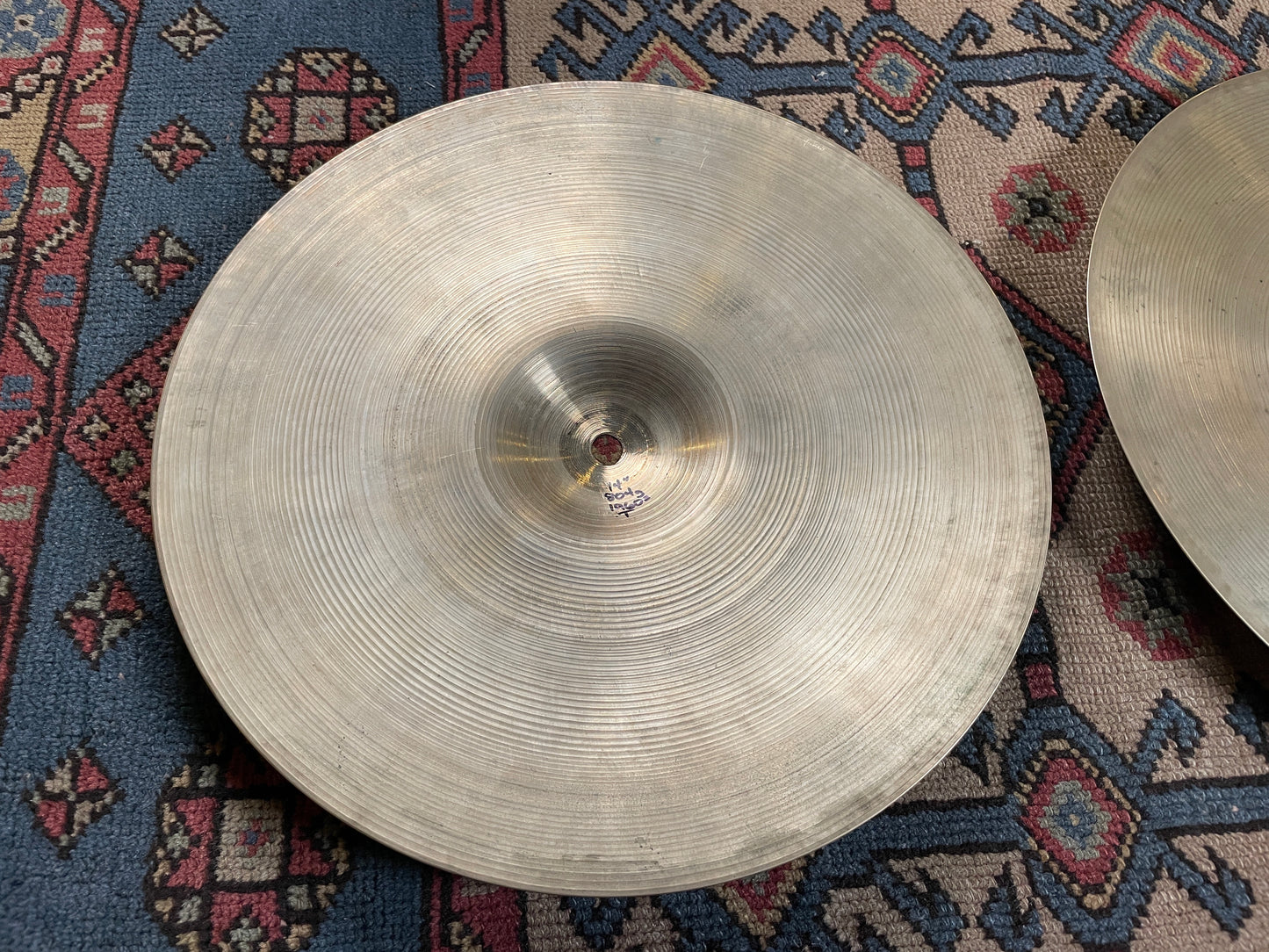 14" Zildjian A 1960s Hi-Hat Cymbal Pair 804g/860g