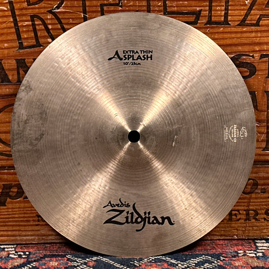 10" Zildjian A Extra Thin Splash Cymbal 228g *Video Demo*