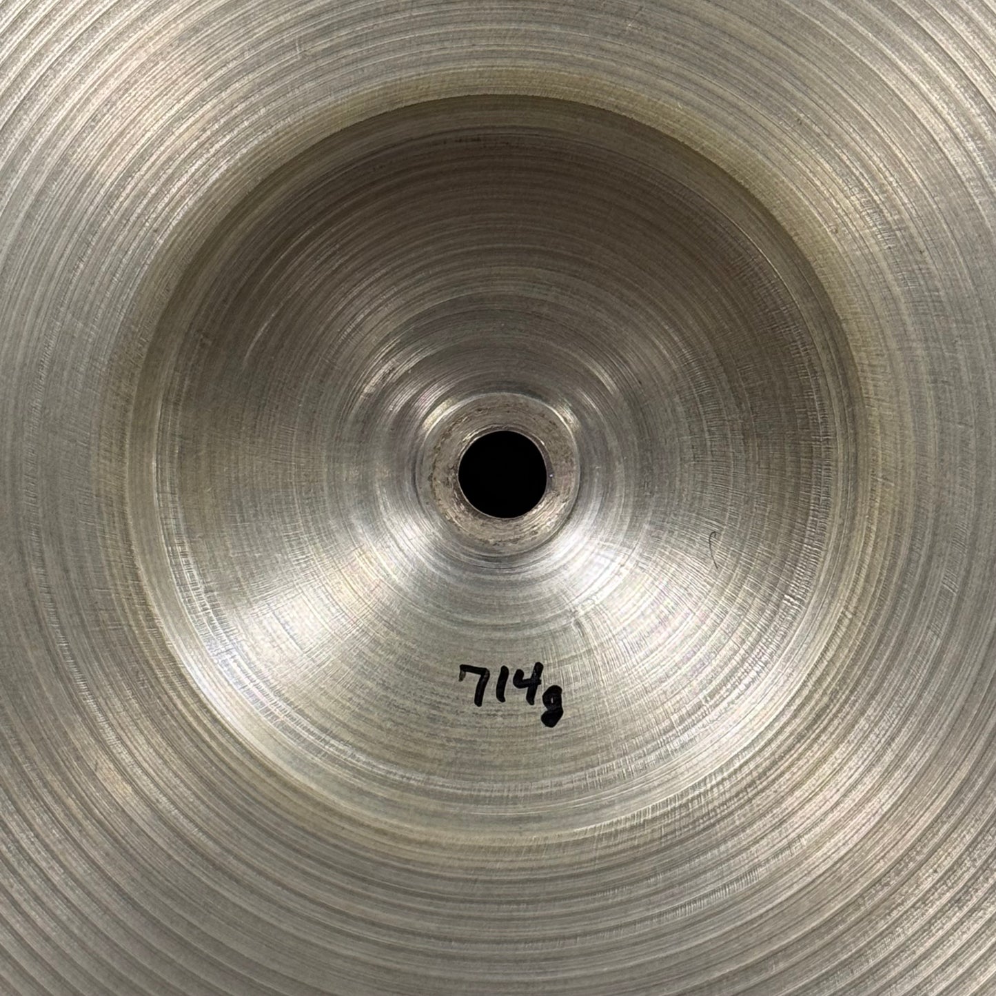 14" Zildjian A 1940s-1950s Trans Stamp Hi-Hat Cymbal Pair 660g/714g *Video Demo*