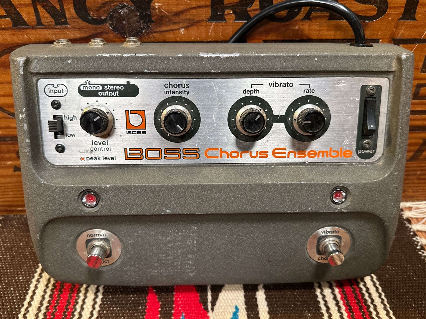 Vintage 1979 Boss CE-1 Chorus Ensemble / Vibrato Pedal MN3002 BBD