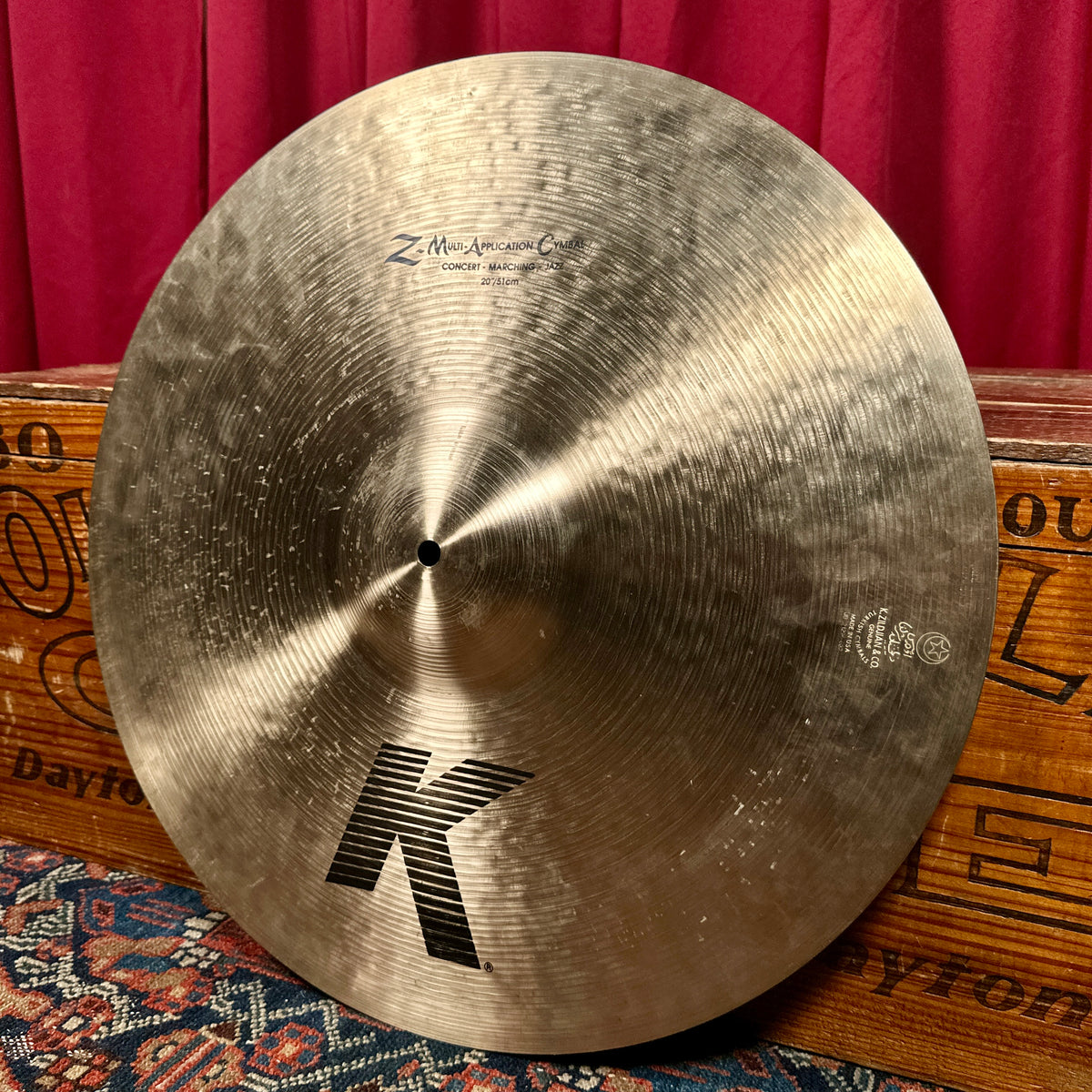 20" Zildjian K Multi Application Crash Ride Cymbal 2128g *Video*
