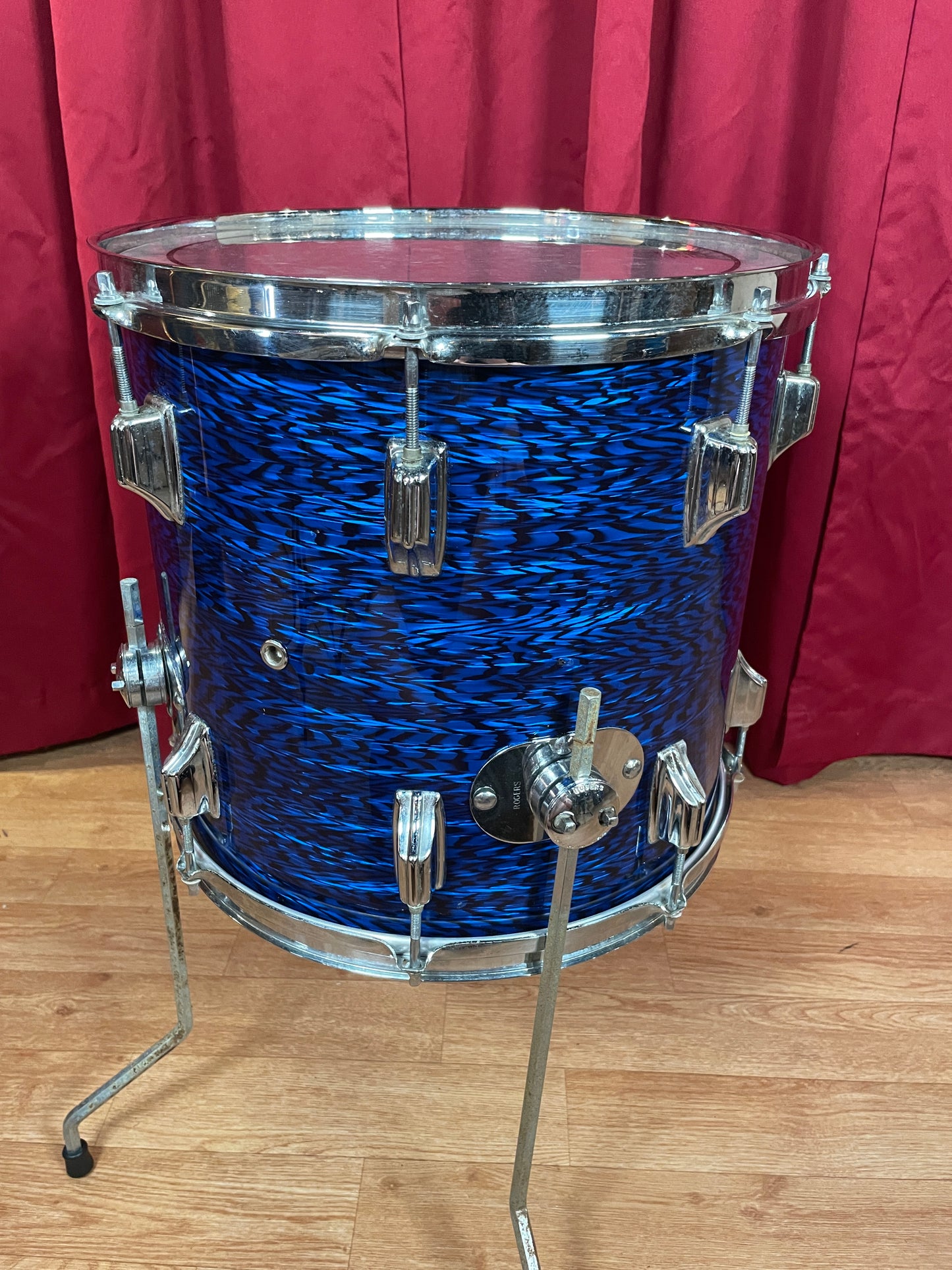Rogers Clone 14" Floor Tom Blue Onyx 13x14