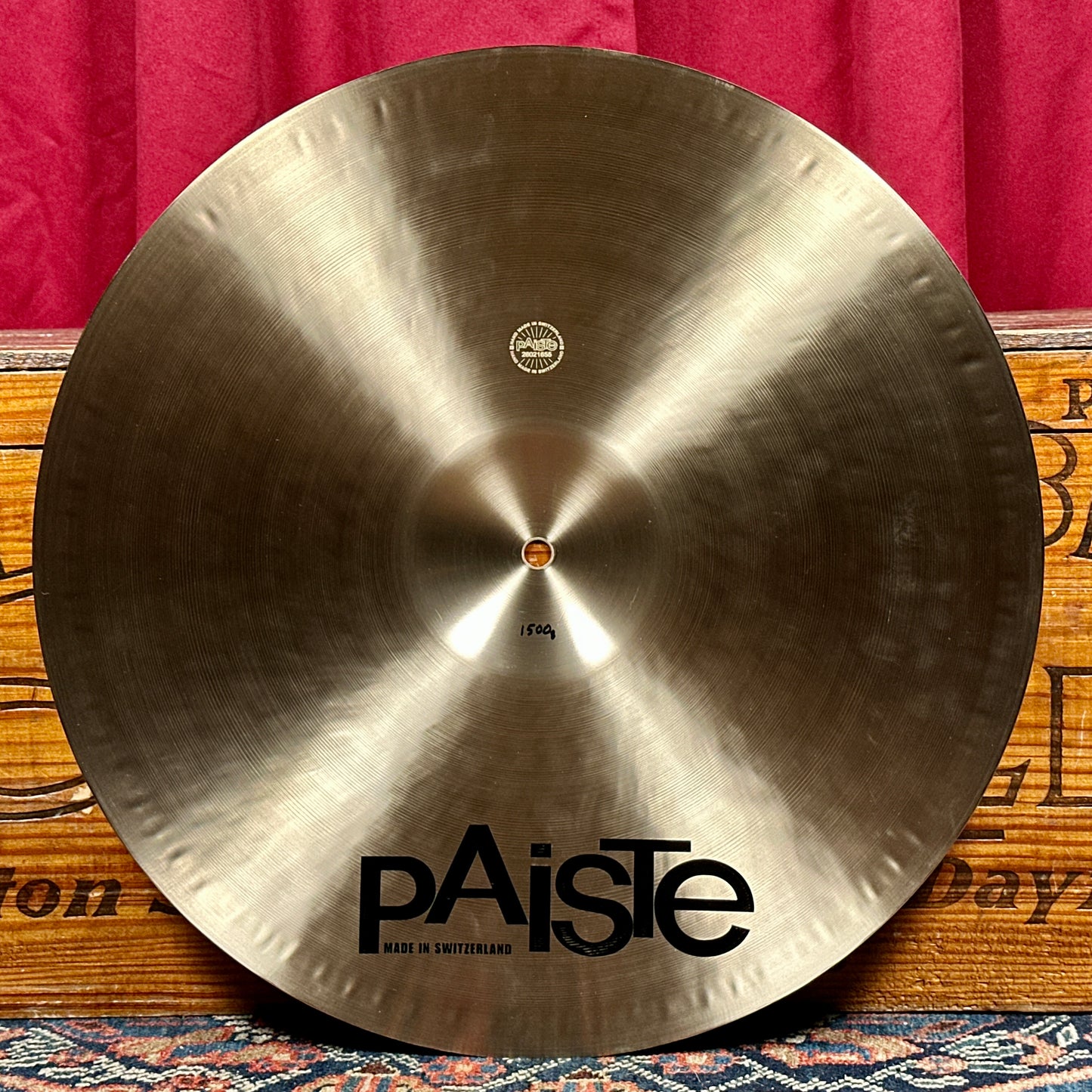 18" Paiste Formula 602 Modern Essentials Crash Cymbal 1500g *Video*