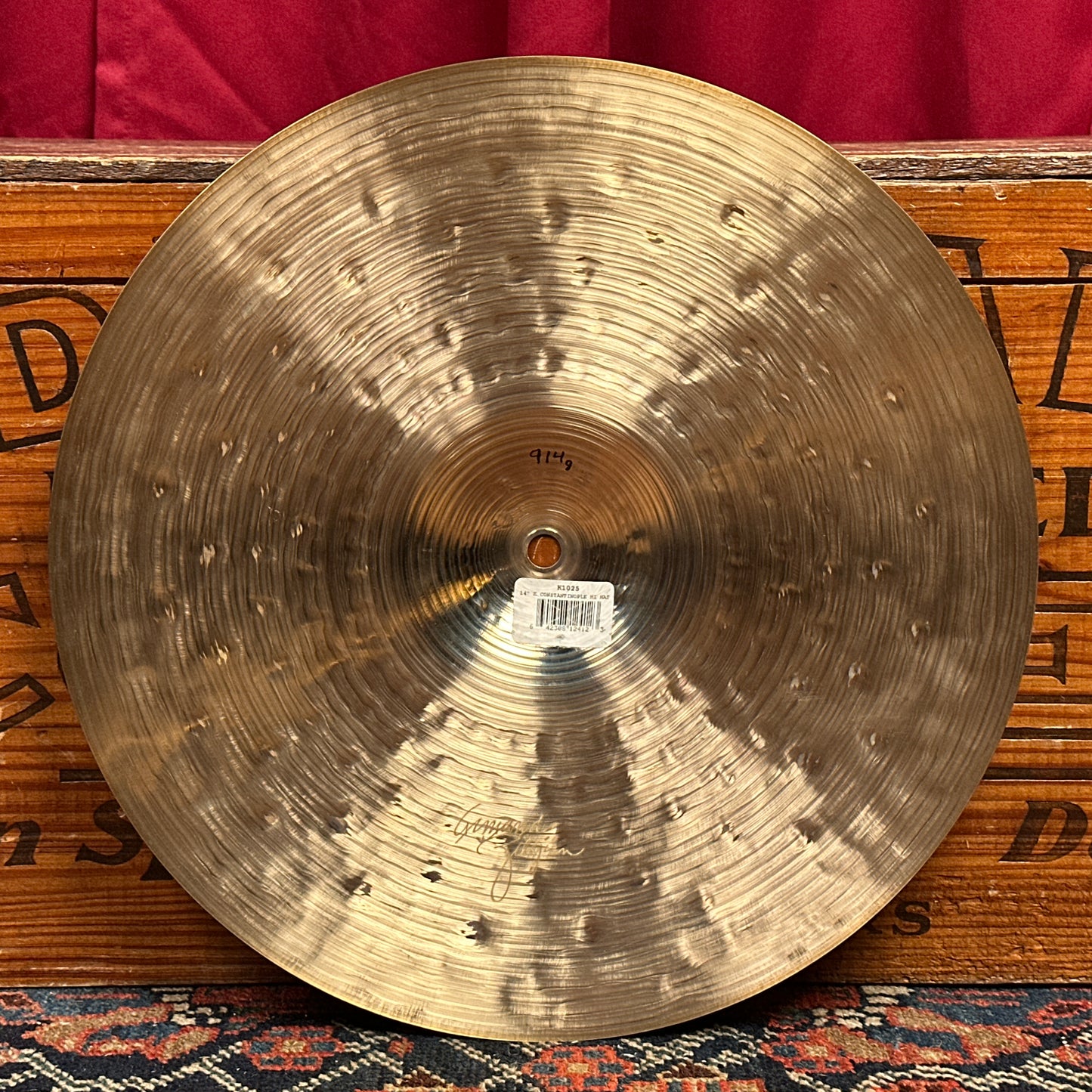 14" Zildjian K Constantinople Hi-Hat Cymbal Pair 914g/1178g *Video Demo*