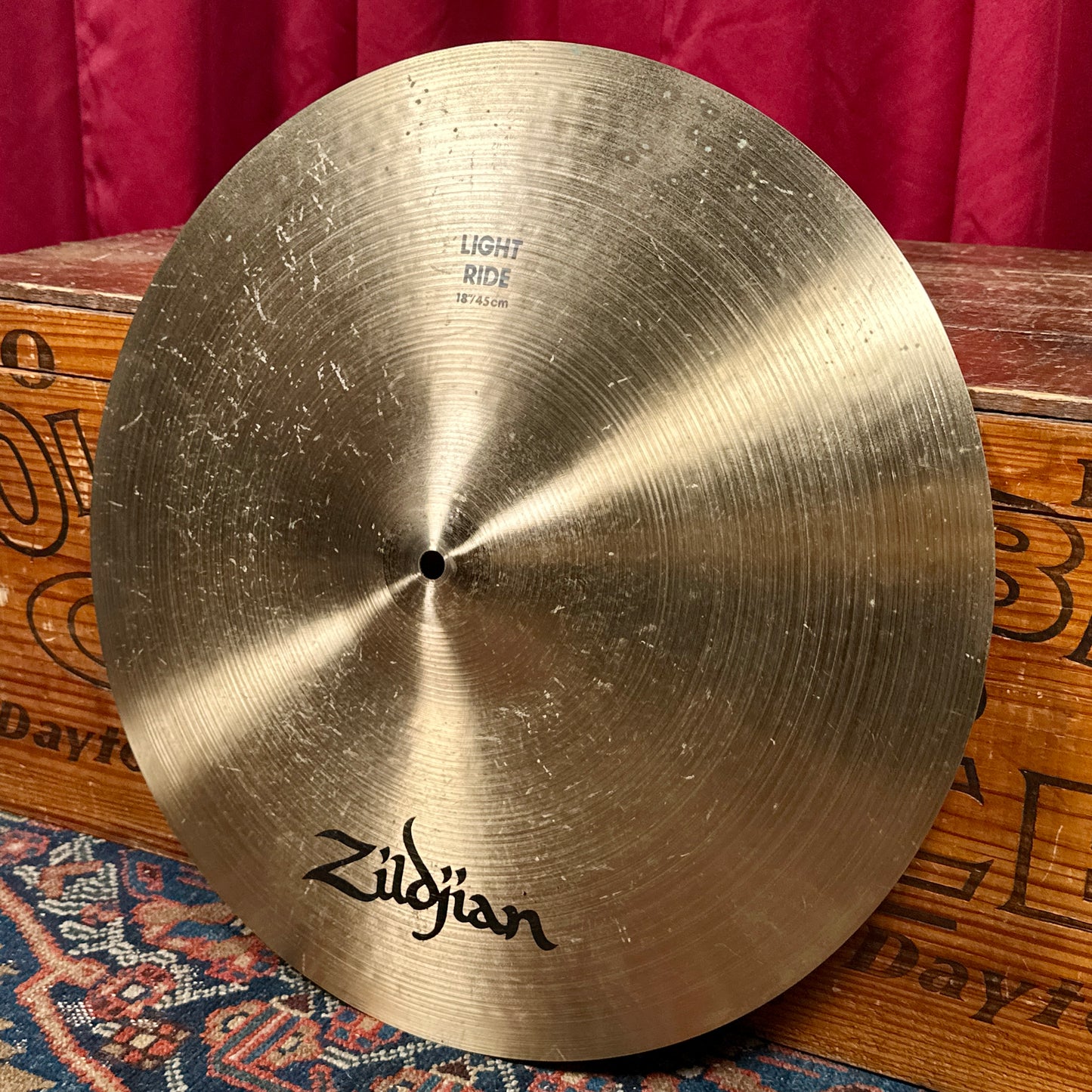 18" Zildjian A 1980s Light Ride Cymbal 1448g *Video Demo*