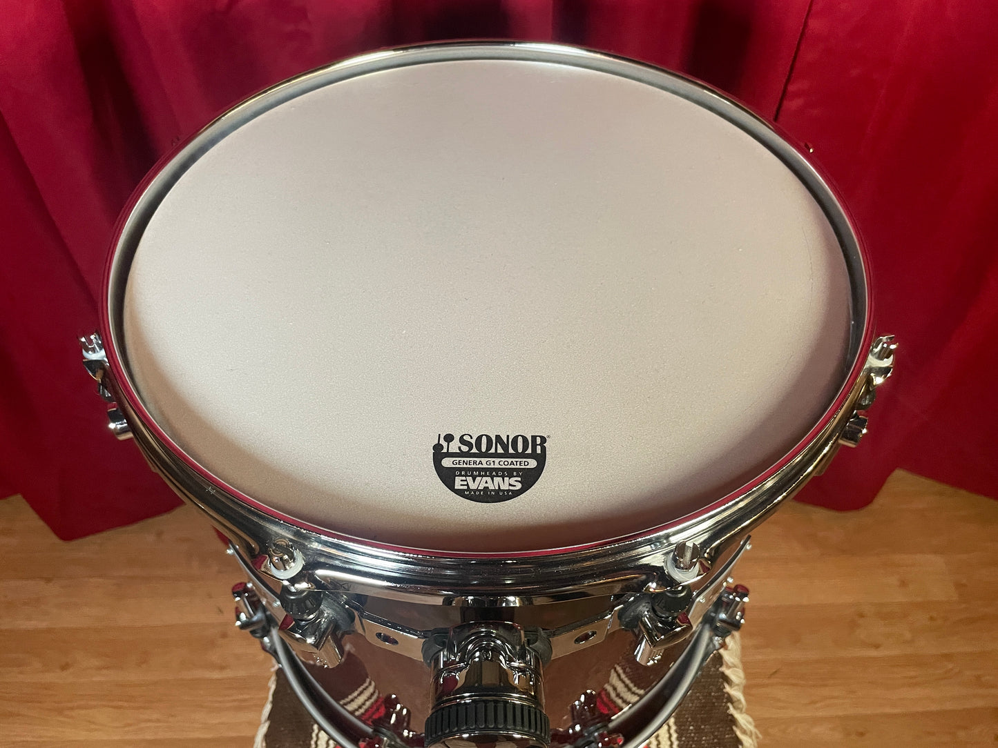 Sonor Designer Series 14" Maple Light Floor Tom Single Stain Red 14x14