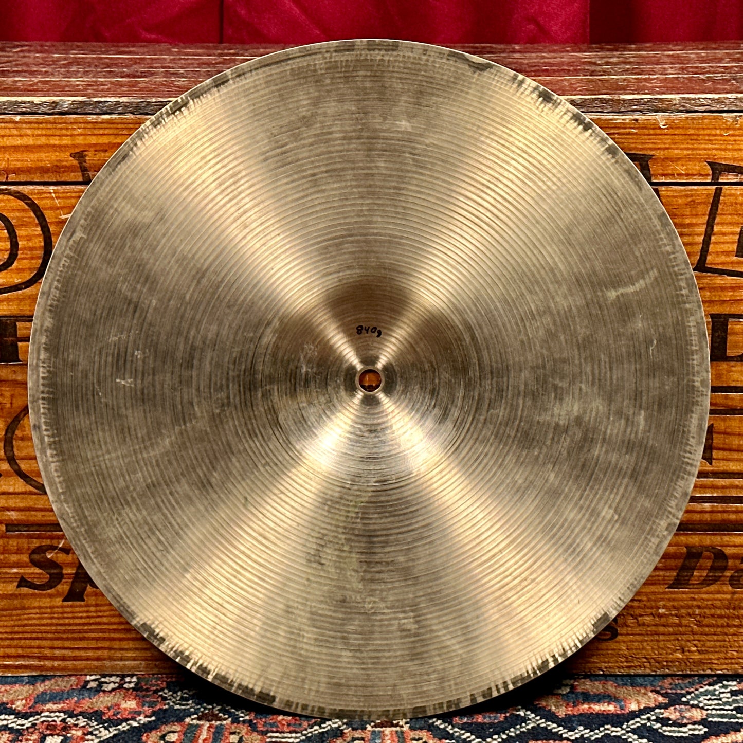 14" Paiste Formula 602 Pre-Serial 1960s Hi-Hat Cymbal Pair 840g/944g *Video Demo*