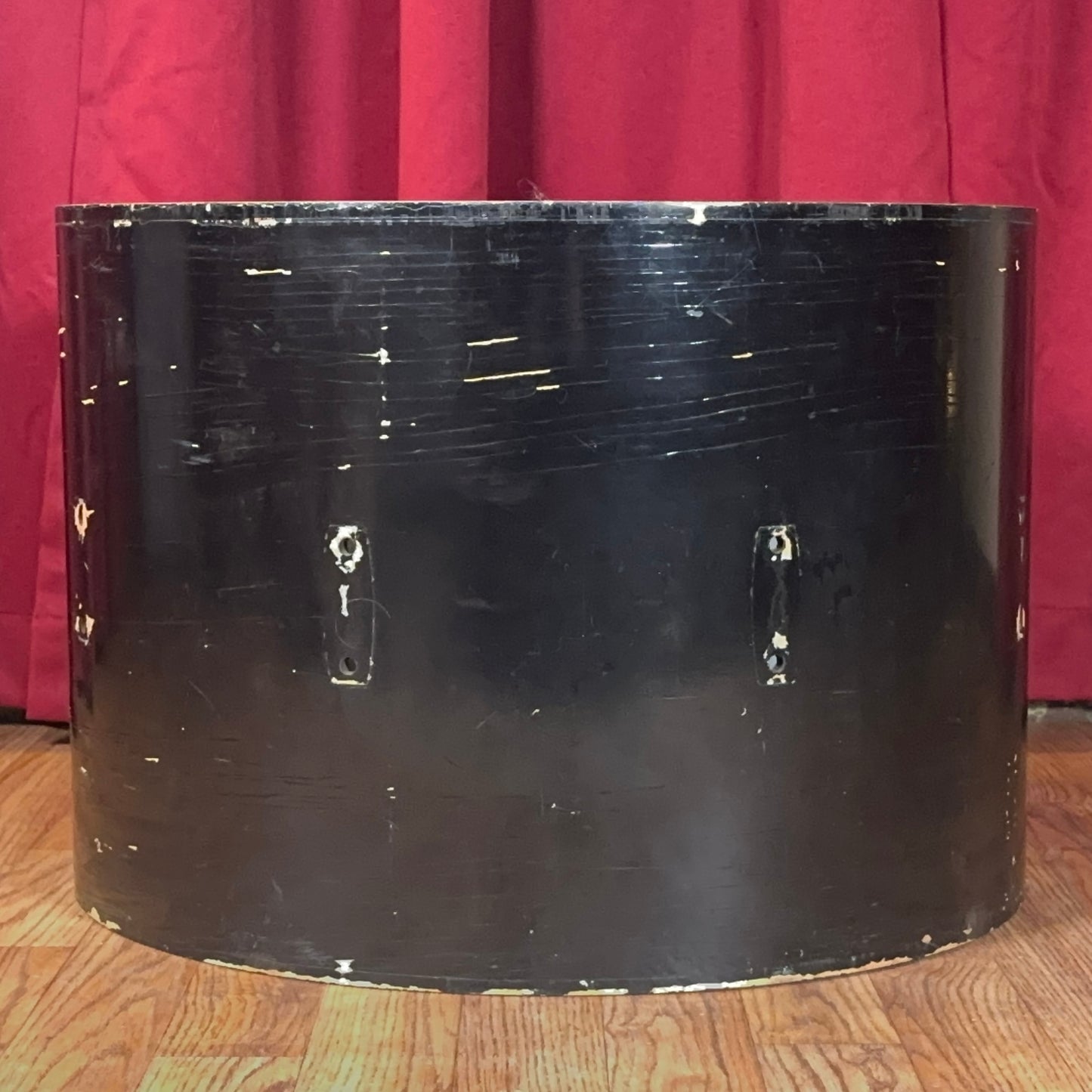 1960s Gretsch Round Badge  Renown / Semi Pro 14x20 Bass Drum Shell Black