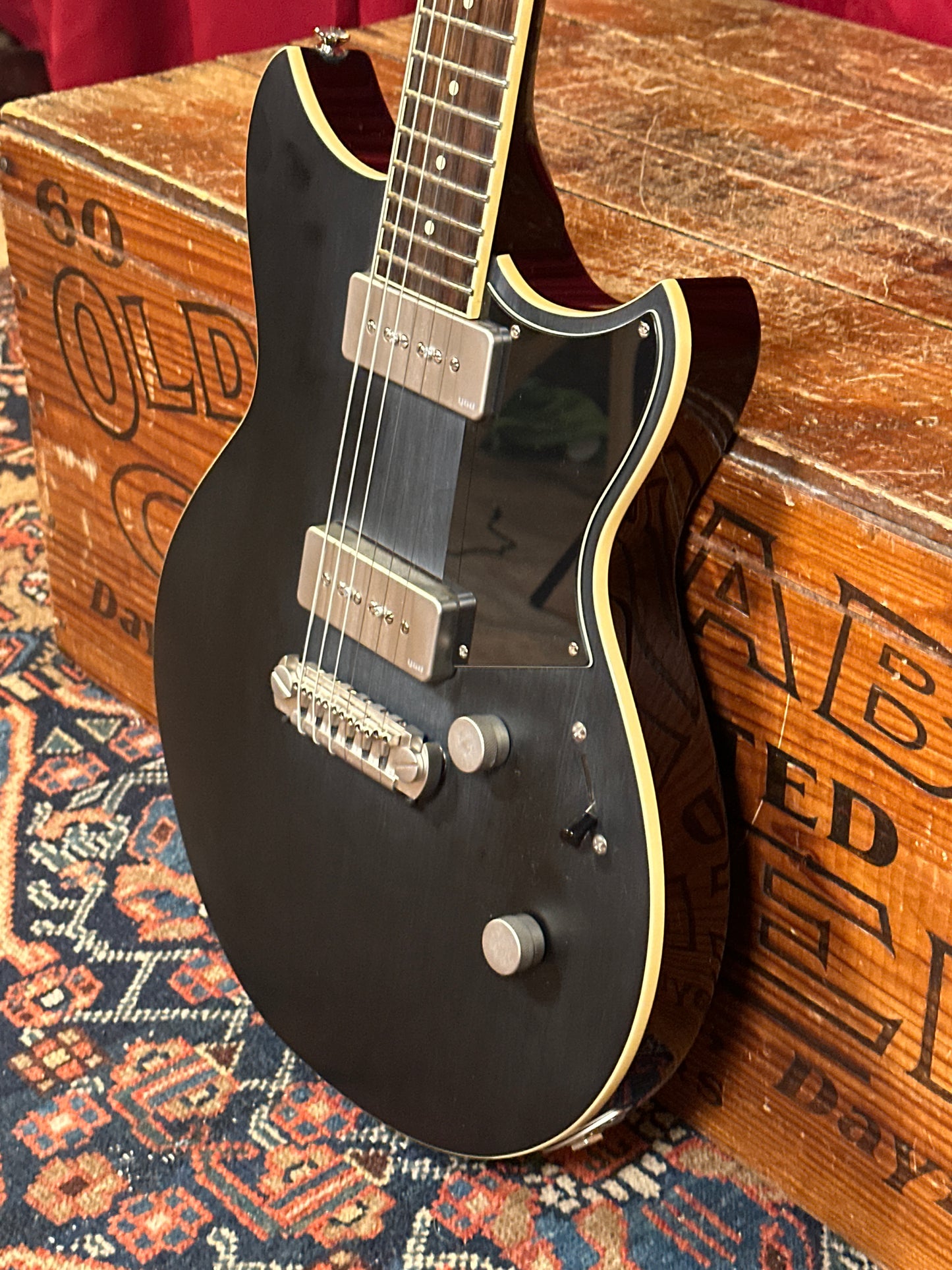 Yamaha RS502 RevStar Electric Guitar Shop Black w/ Original Gig Bag