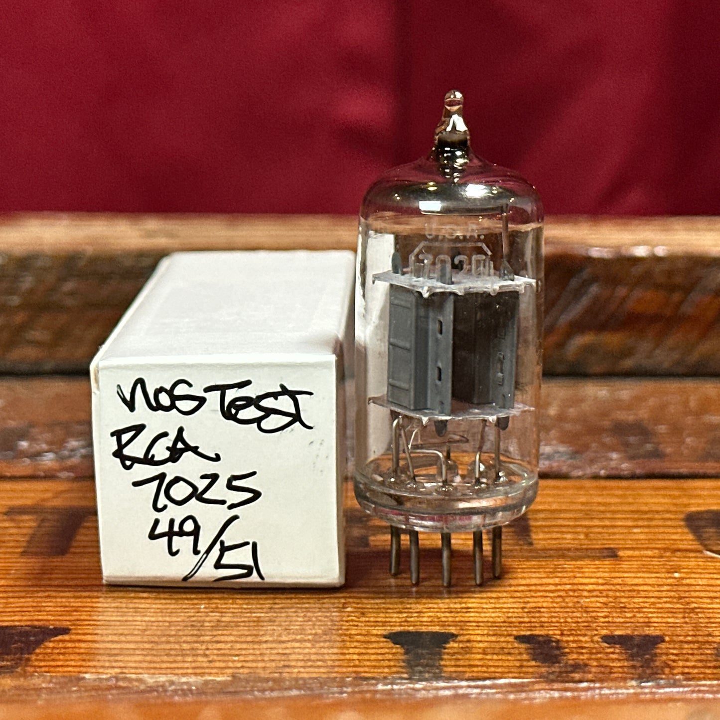 Vintage RCA 7025 / 12AX7 Preamp Tube 12AX7A ECC83 Valve General Electric #281