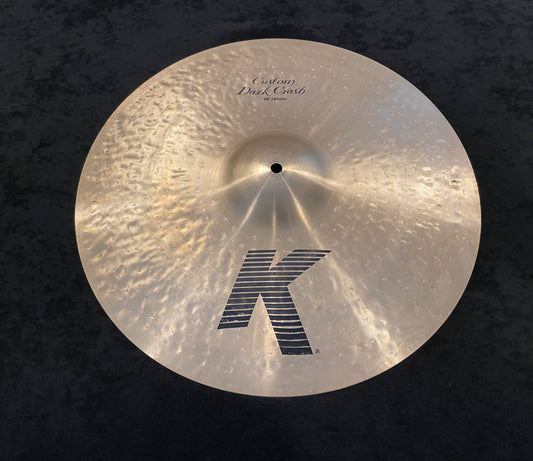 18" Zildjian K Custom Dark Crash Cymbal 1366g