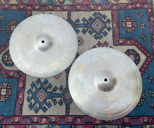 14" Zildjian A 1960s Hi-Hat Cymbal Pair 806g/808g *Video Demo*