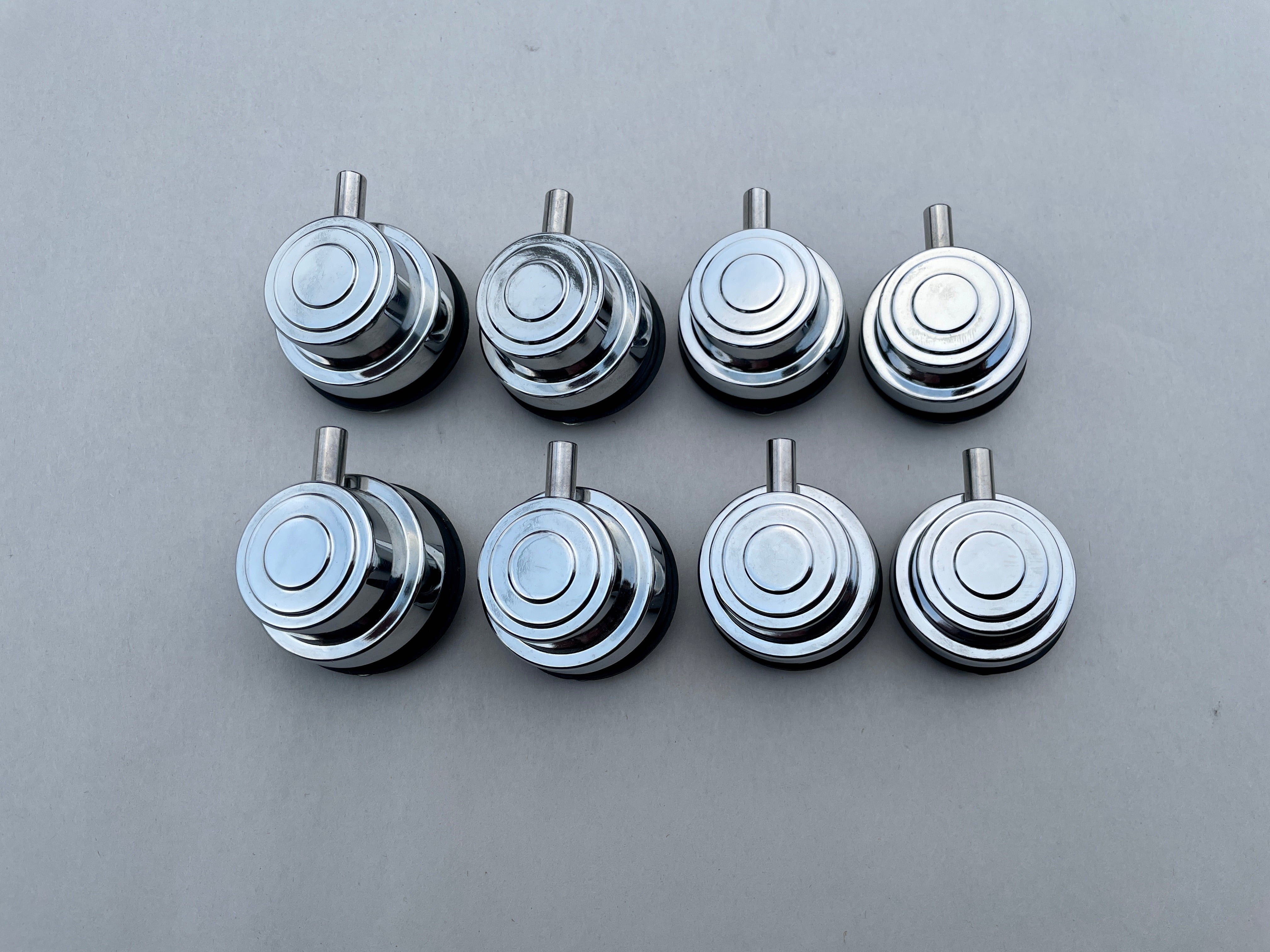 DW Chrome Single End Turret Lugs w/ Screws and TP30 Inserts Set of 8 ...