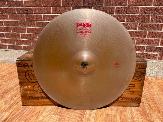 24" Paiste 2002 Ride Cymbal 3918g