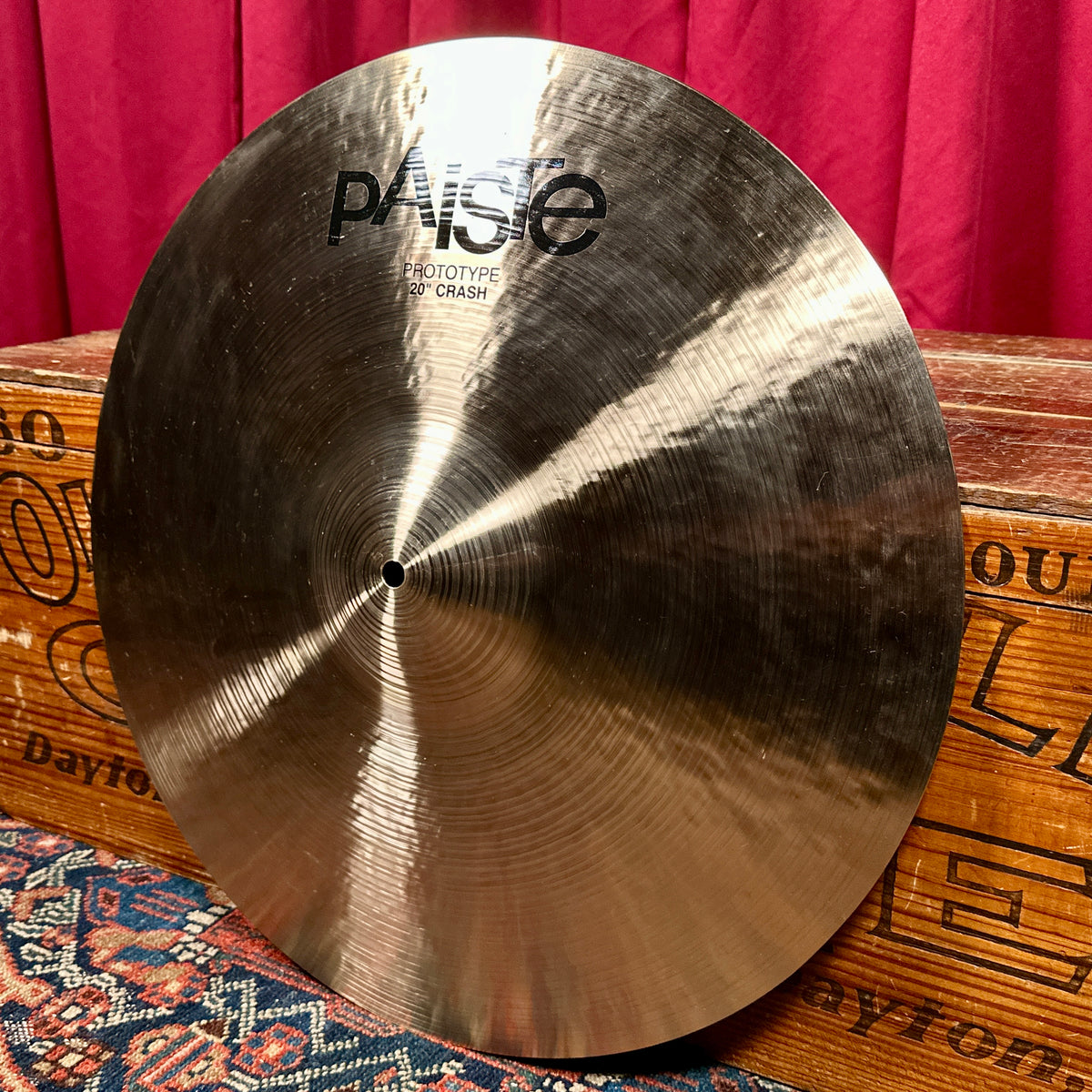 20" Paiste Prototype Crash Cymbal 1760g *Video*