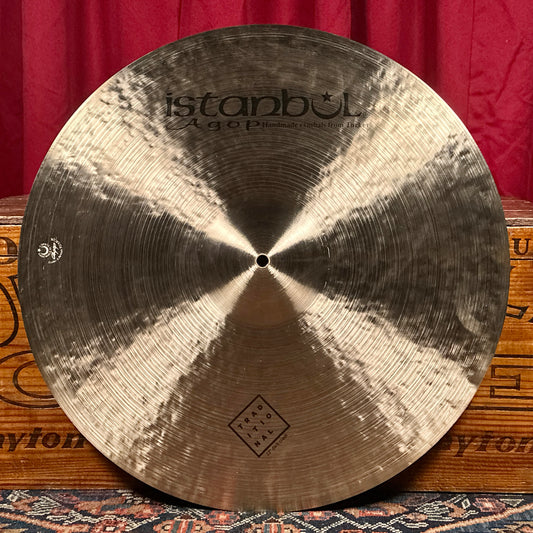 22" Istanbul Agop Traditional Dark Crash Cymbal 2128g *Video Demo*