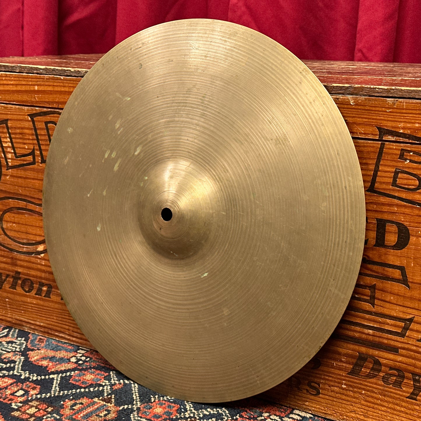 15" Zildjian A 1950s Small Stamp Hi-Hat Cymbal Pair 990g/1010g *Video Demo*