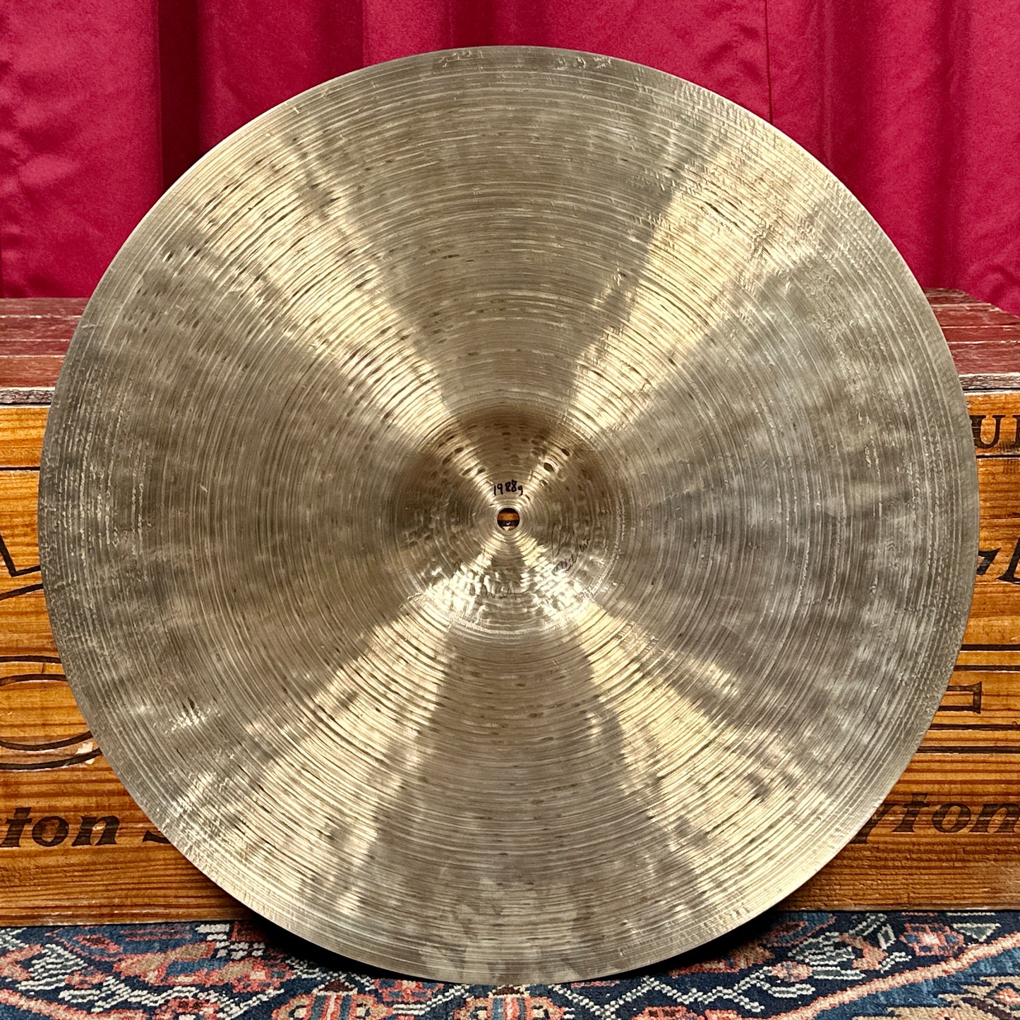 20" Istanbul Agop 30th Anniversary Ride Cymbal 1988g *Video Demo*