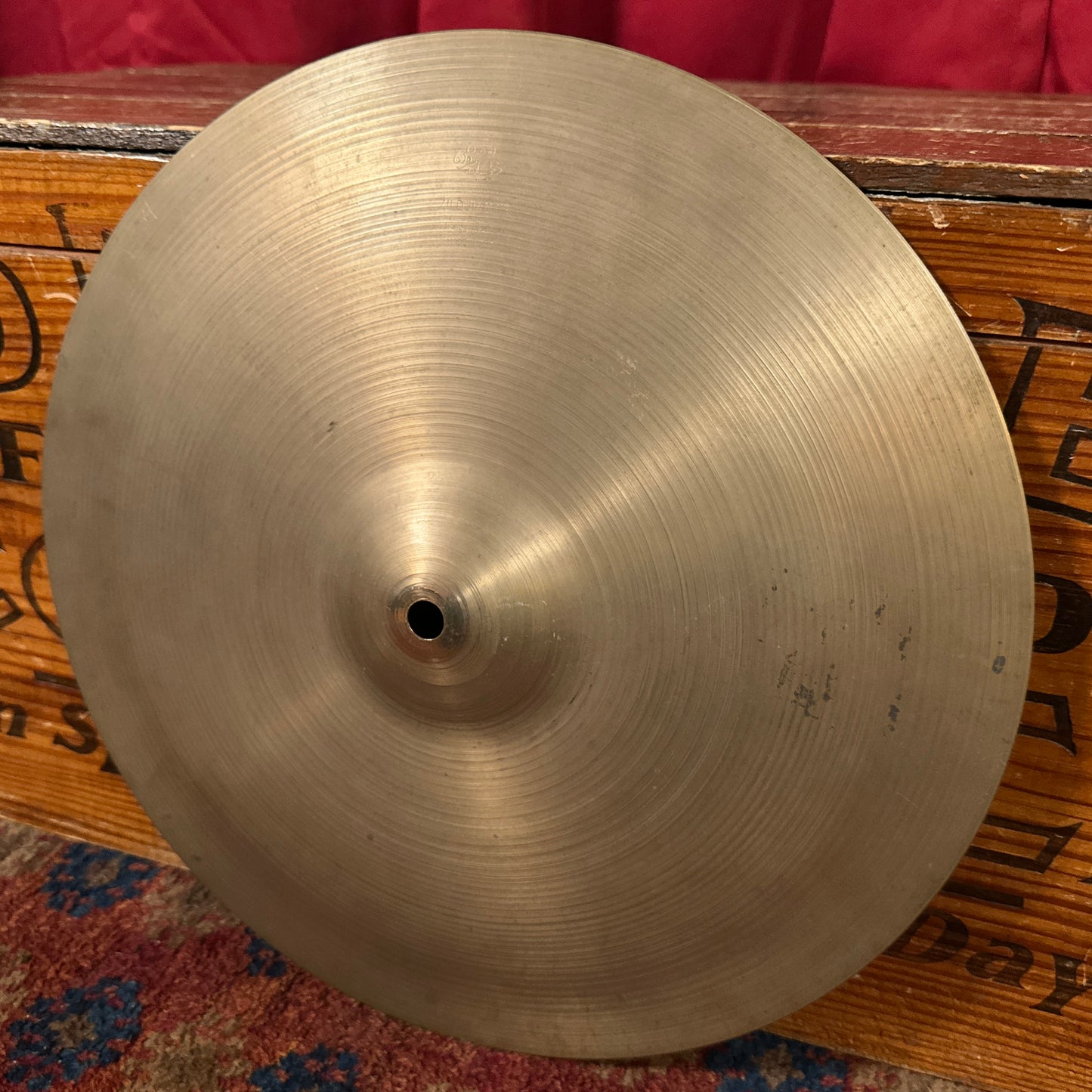 14" Zildjian A 1950s Small Stamp Hi-Hat Cymbal Single 724g *Video Demo*
