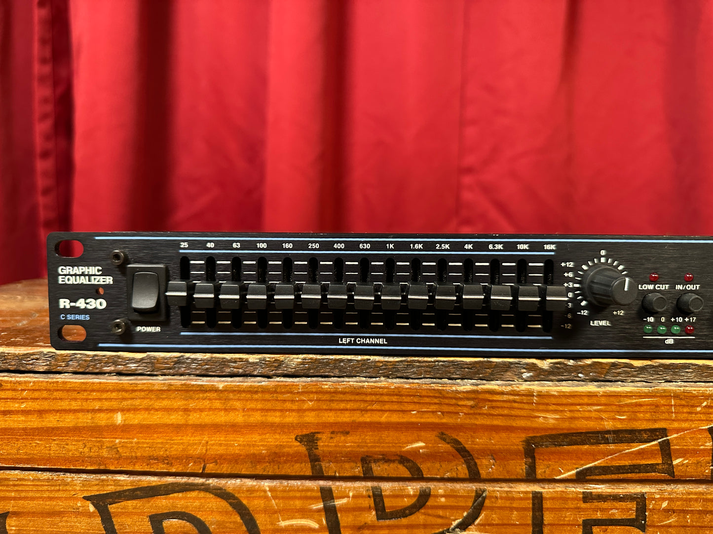 DOD R-430 Dual 15 Band Graphic Equalizer Rackmount EQ R430