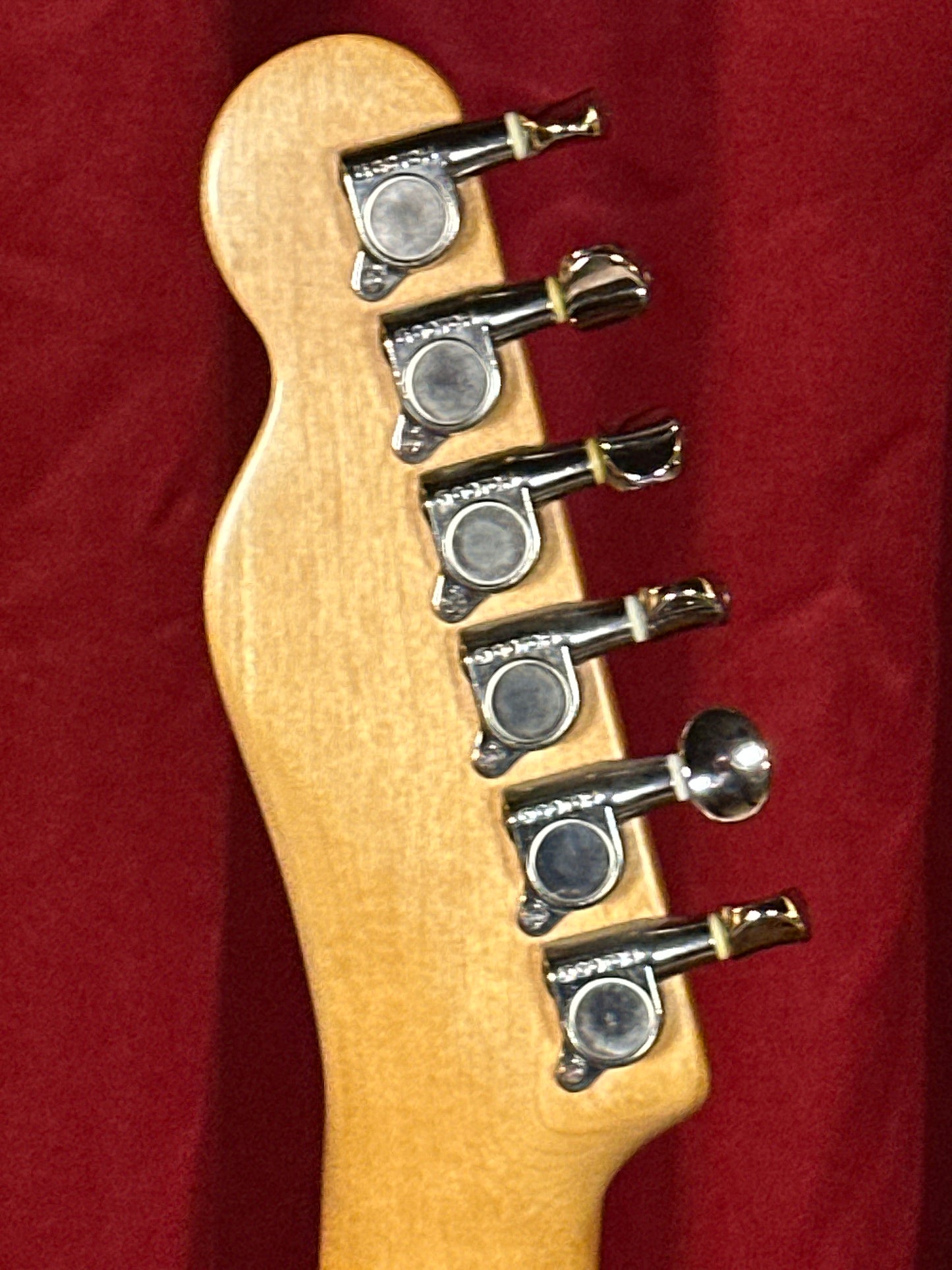 Allparts Double Bound Telecaster-Style Electric Guitar Candy Apple Red w/ EMG Pickups Partscaster