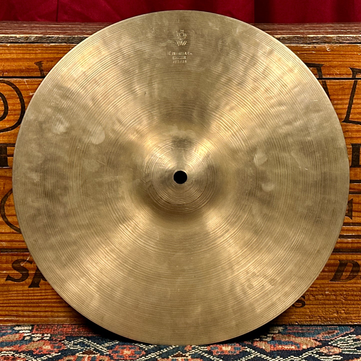 14" K Zildjian Istanbul 1960s-1970s New Stamp Hi-Hat Cymbal Pair 776g/804g *Video Demo*