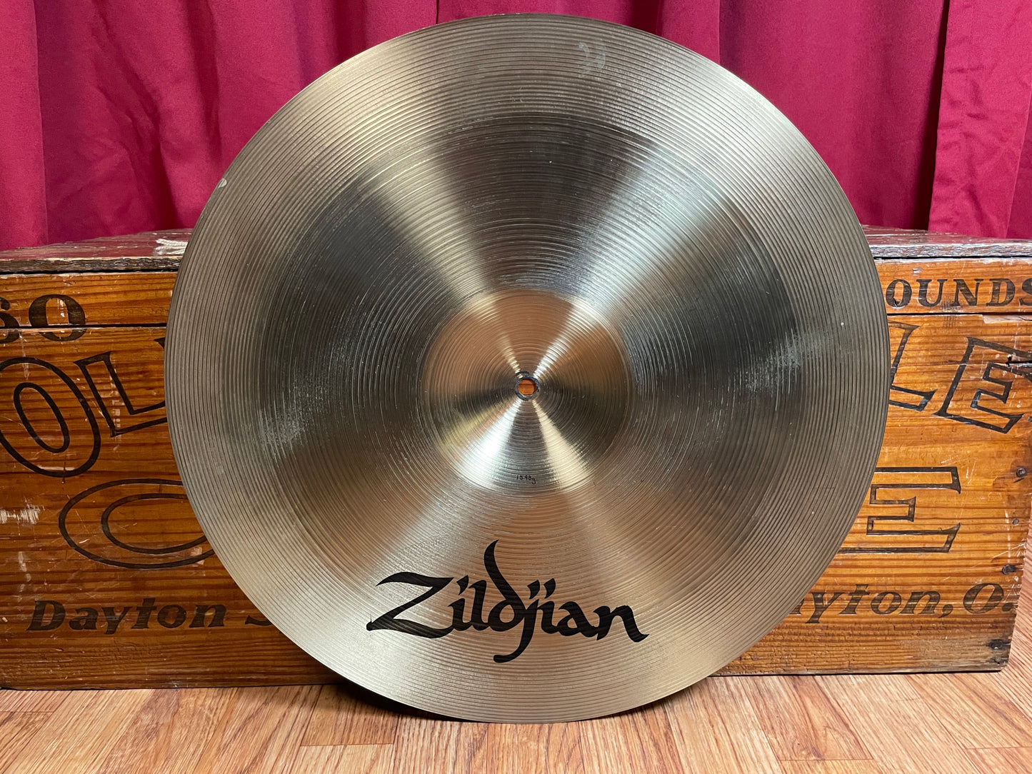 18" Zildjian A Early 1990s Crash Ride Cymbal 1598g *Video Demo*