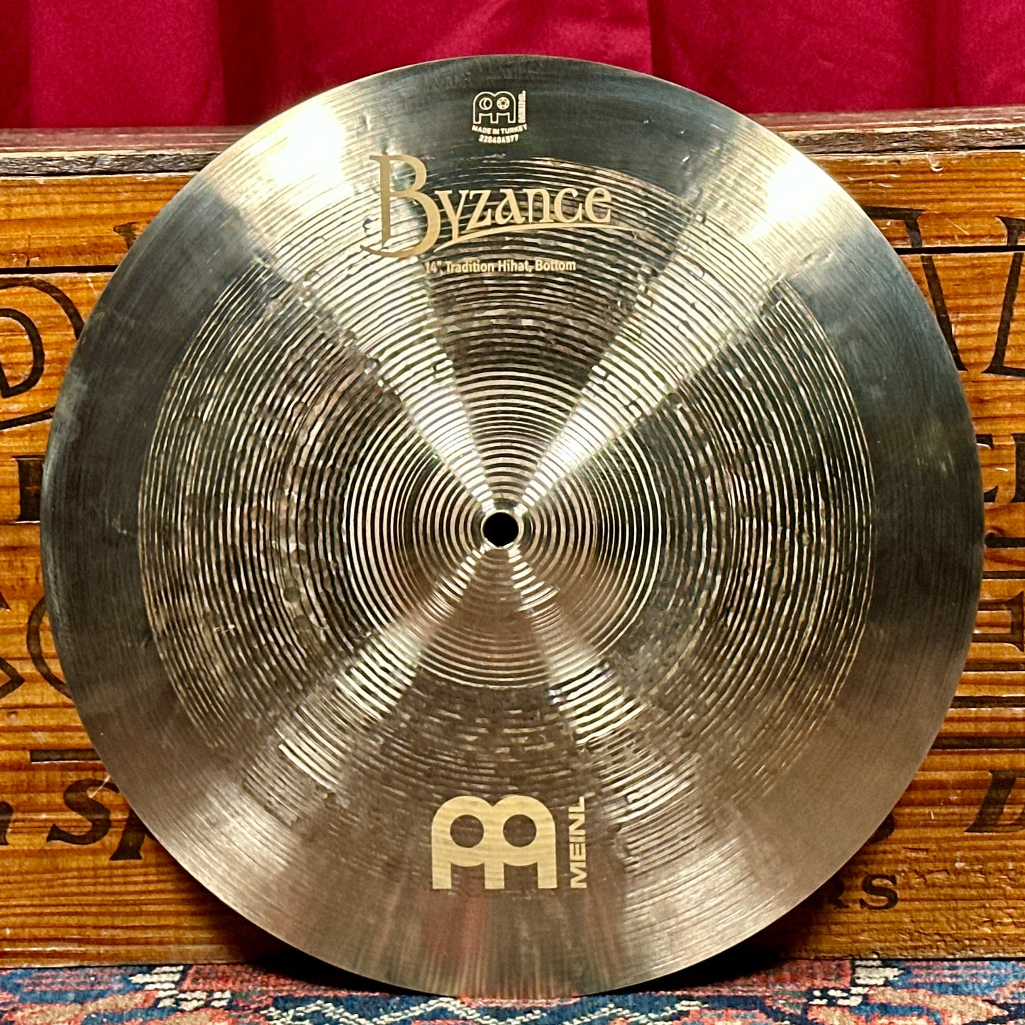 14" Meinl Byzance Jazz Tradition Hi-Hat Cymbal Pair 880g/1008g * Video*