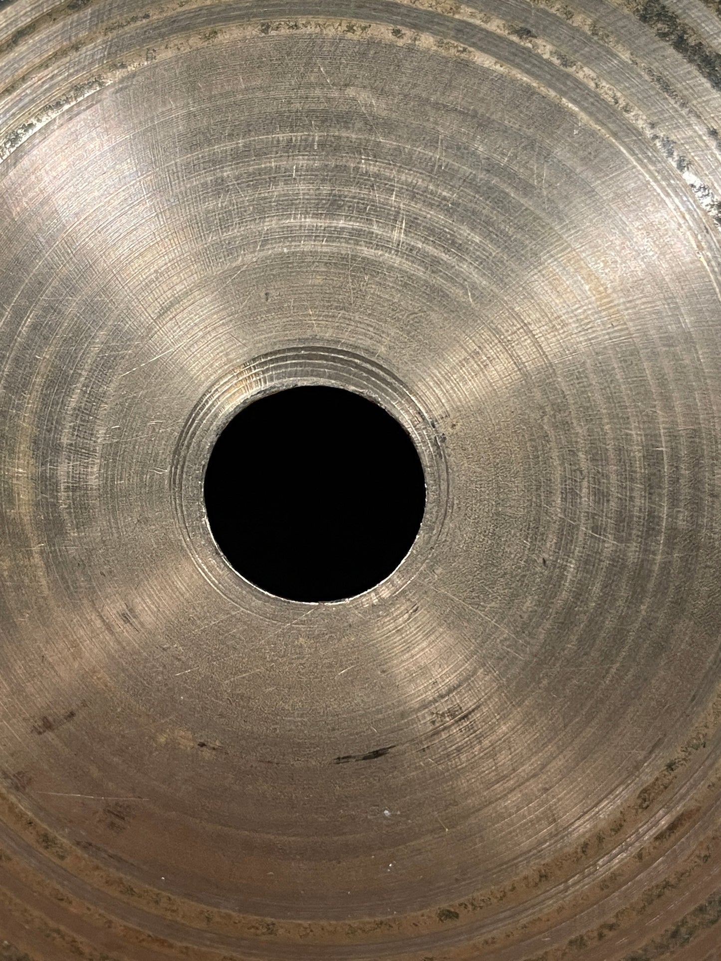 22" Zildjian Sound Lab Prototype Hi Bell Thin High Ride Cymbal w/ Rivets 2402g *Video Demo*