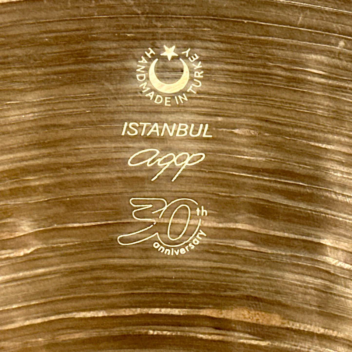 15" Istanbul Agop 30th Anniversary Hi-Hat Cymbal Pair 982g/1178g *Video Demo*