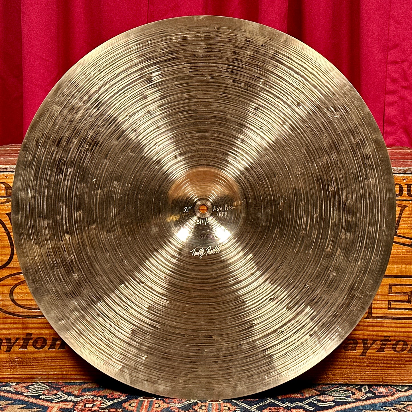 21" Timothy Roberts Prism HFB Ride Cymbal 2098g *Video Demo*