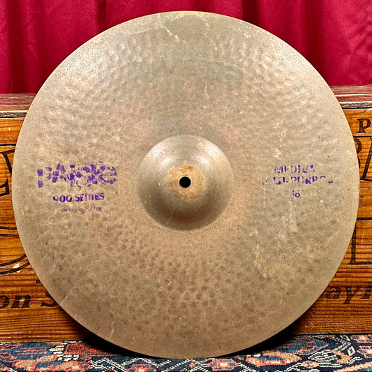 18" Paiste 1990s 900 Series Multi-Purpose Crash Ride Cymbal 2014g *Video* Purple Label