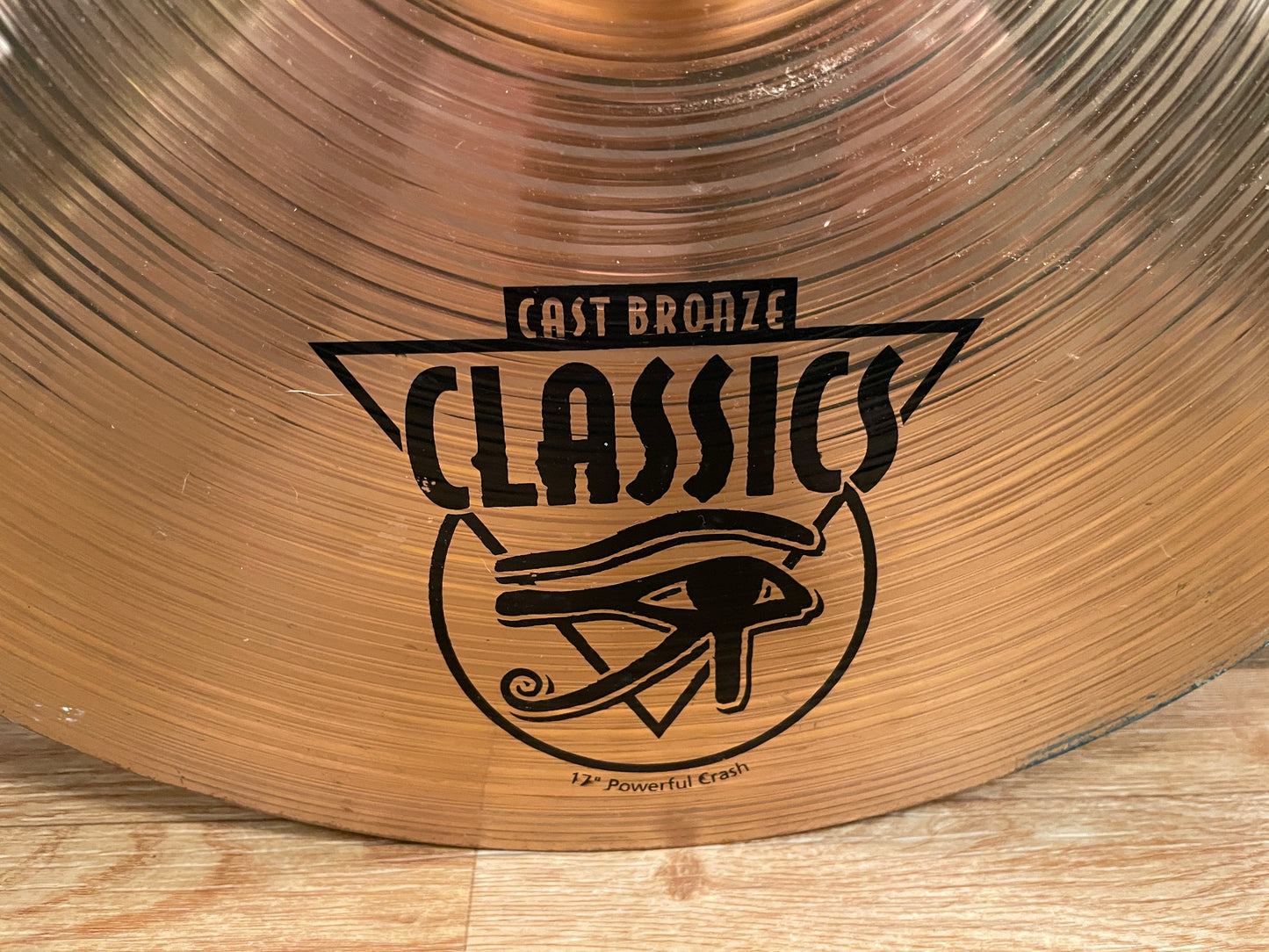 17" Meinl Classics Powerful Crash Cymbal 1336g