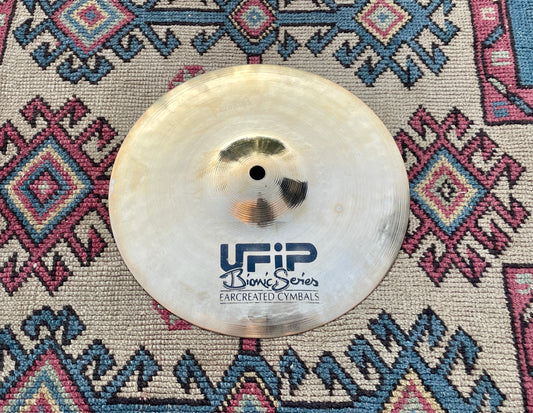 10" UFIP Bionic Series Splash Cymbal 338g *Video Demo*