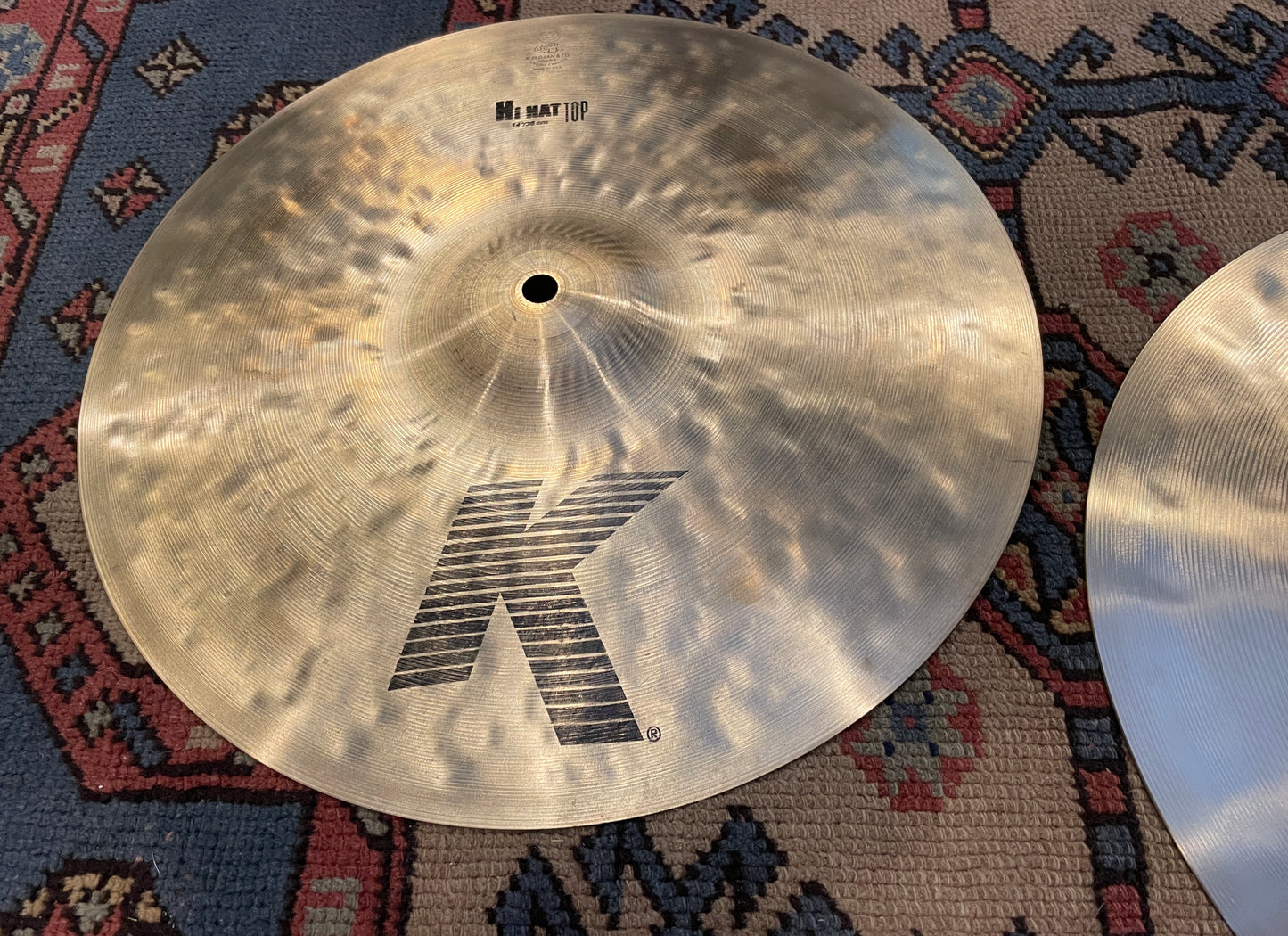 14" Zildjian K Hi-Hat Cymbal Pair 1116g/1362g