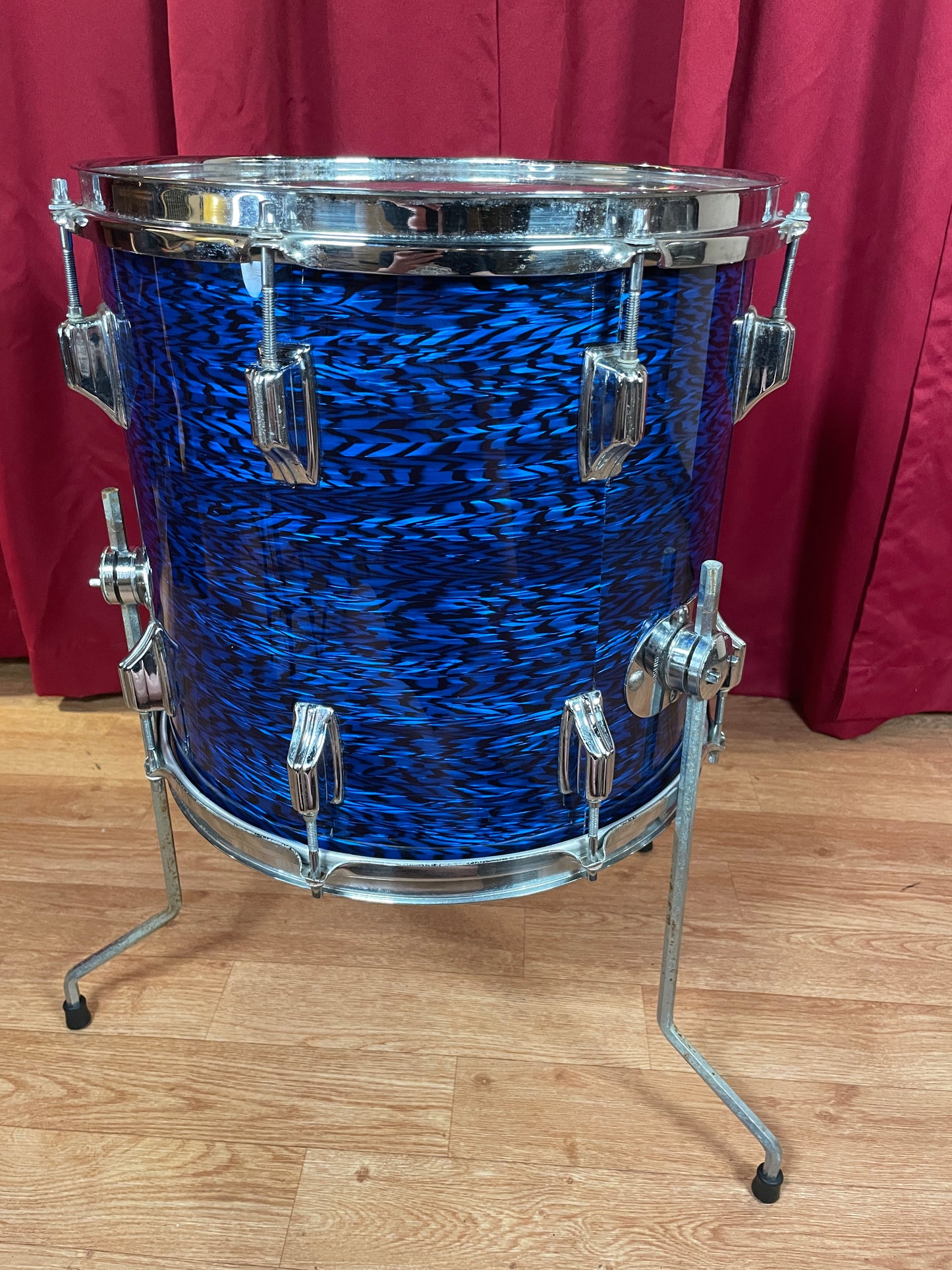 Rogers Clone 14" Floor Tom Blue Onyx 13x14