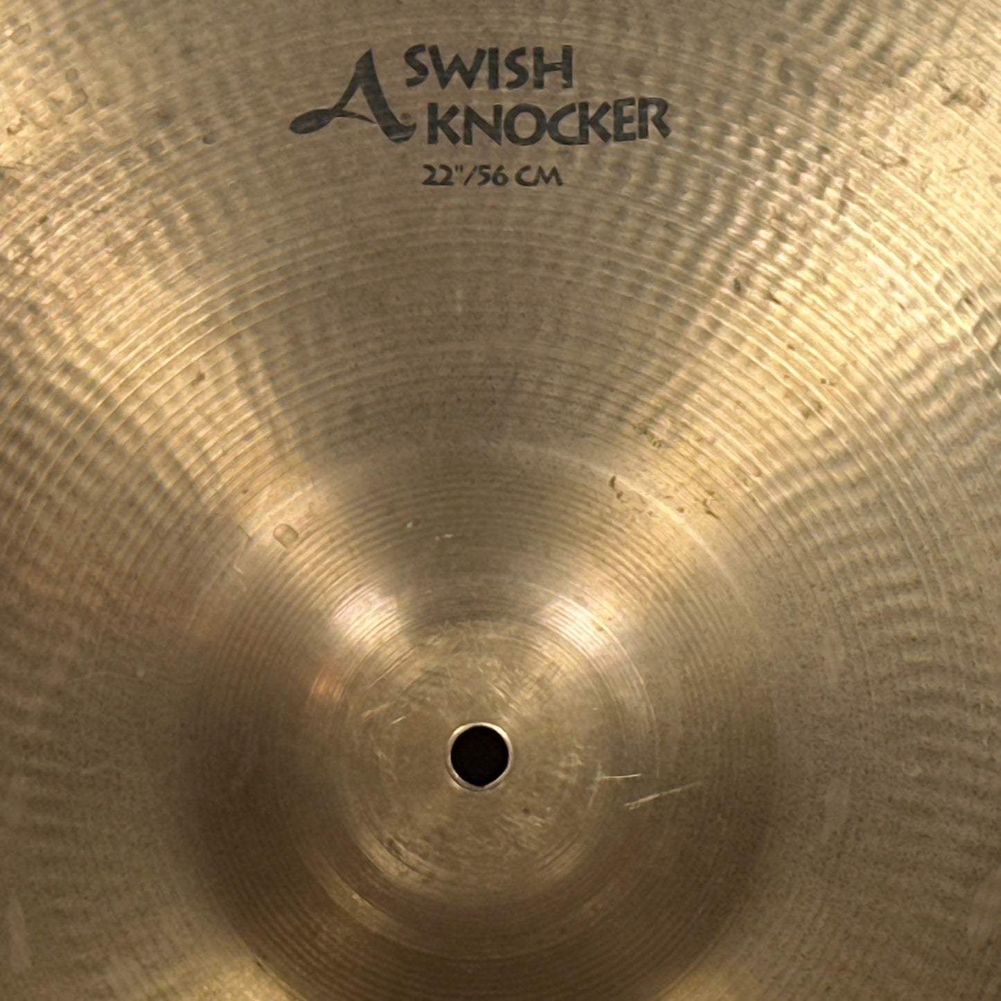 22" Zildjian A Rare 1990s Swish Knocker China Cymbal 2532g *Video Demo*