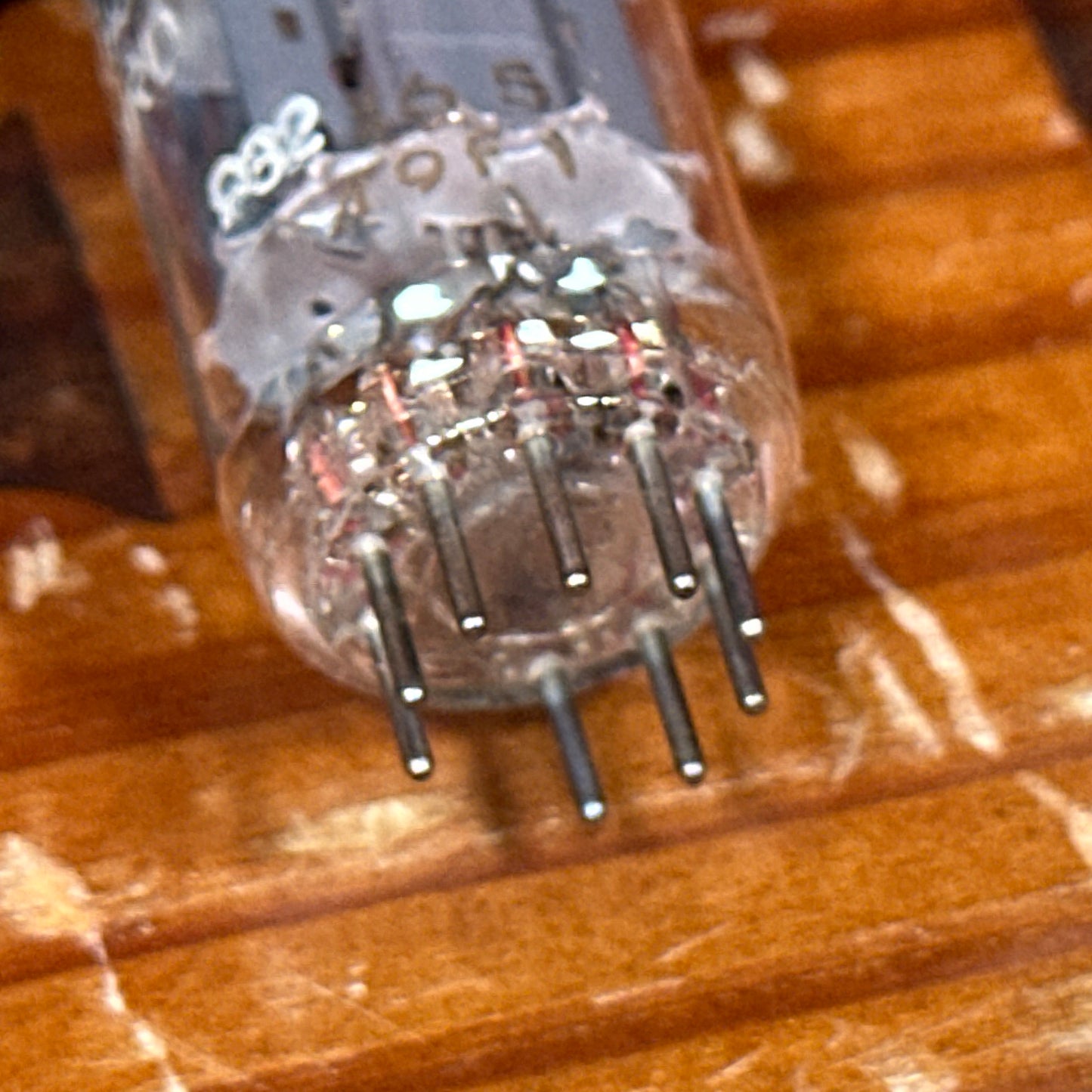 Vintage Hewlett Packard by Amperex 12AX7A Preamp Tube 12AX7 ECC83 Valve #282