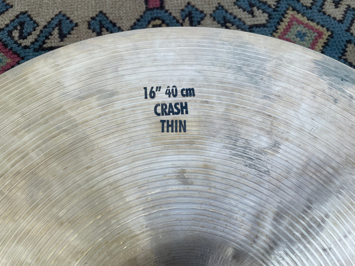 16" Masterwork Custom Series Thin Crash Cymbal 1050g