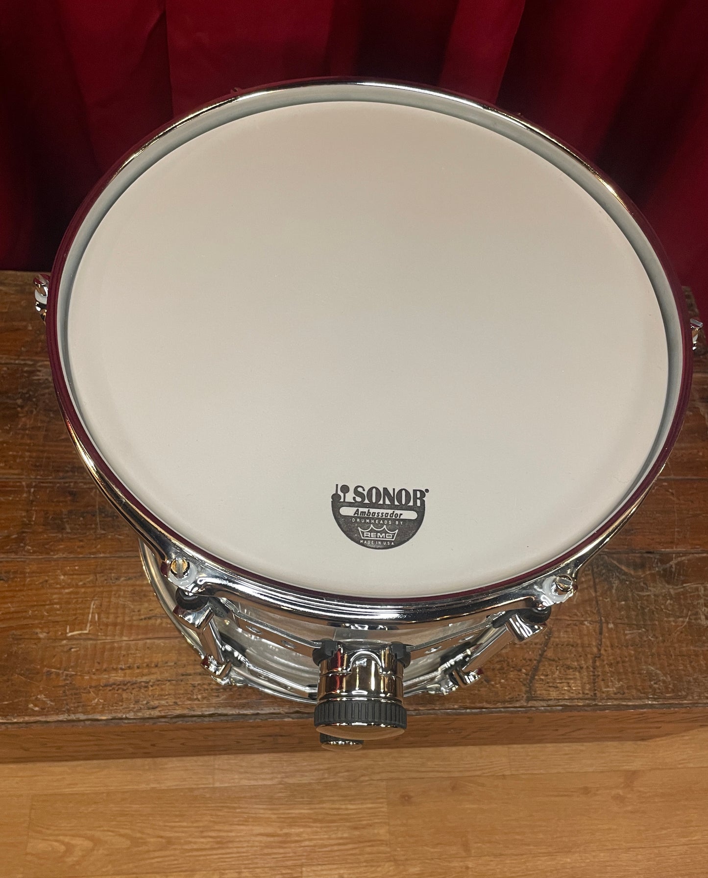 Sonor Designer Series 13" Maple Light Tom Single White Sparkle 11x13 13x11