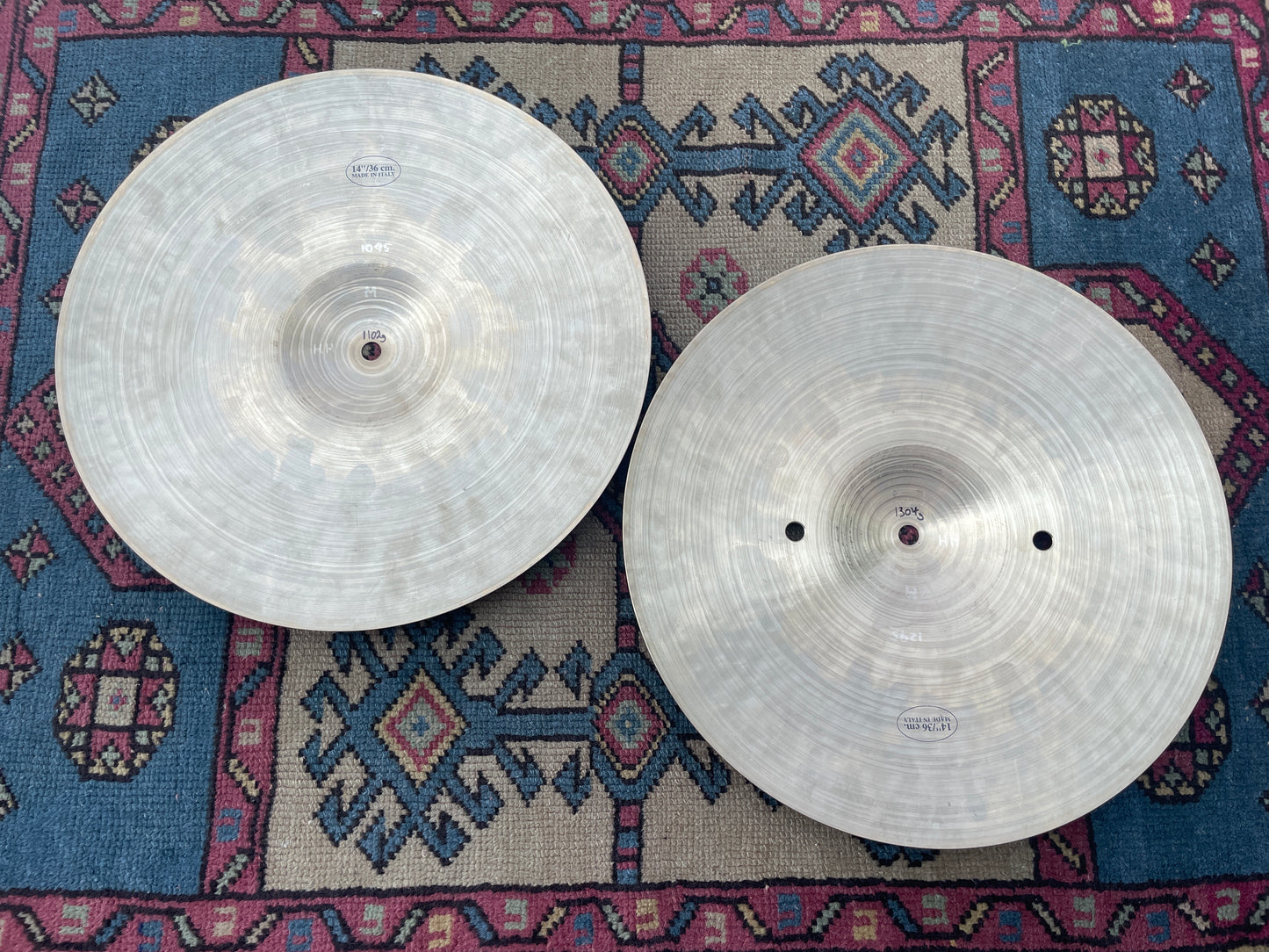 14" UFIP Class Series Hi-Hat Cymbal Pair 1102g/1304g *Video Demo*