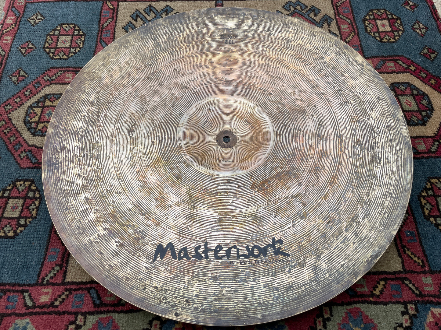 22" Masterwork Meritamon Ride Cymbal 3556g *Video Demo*