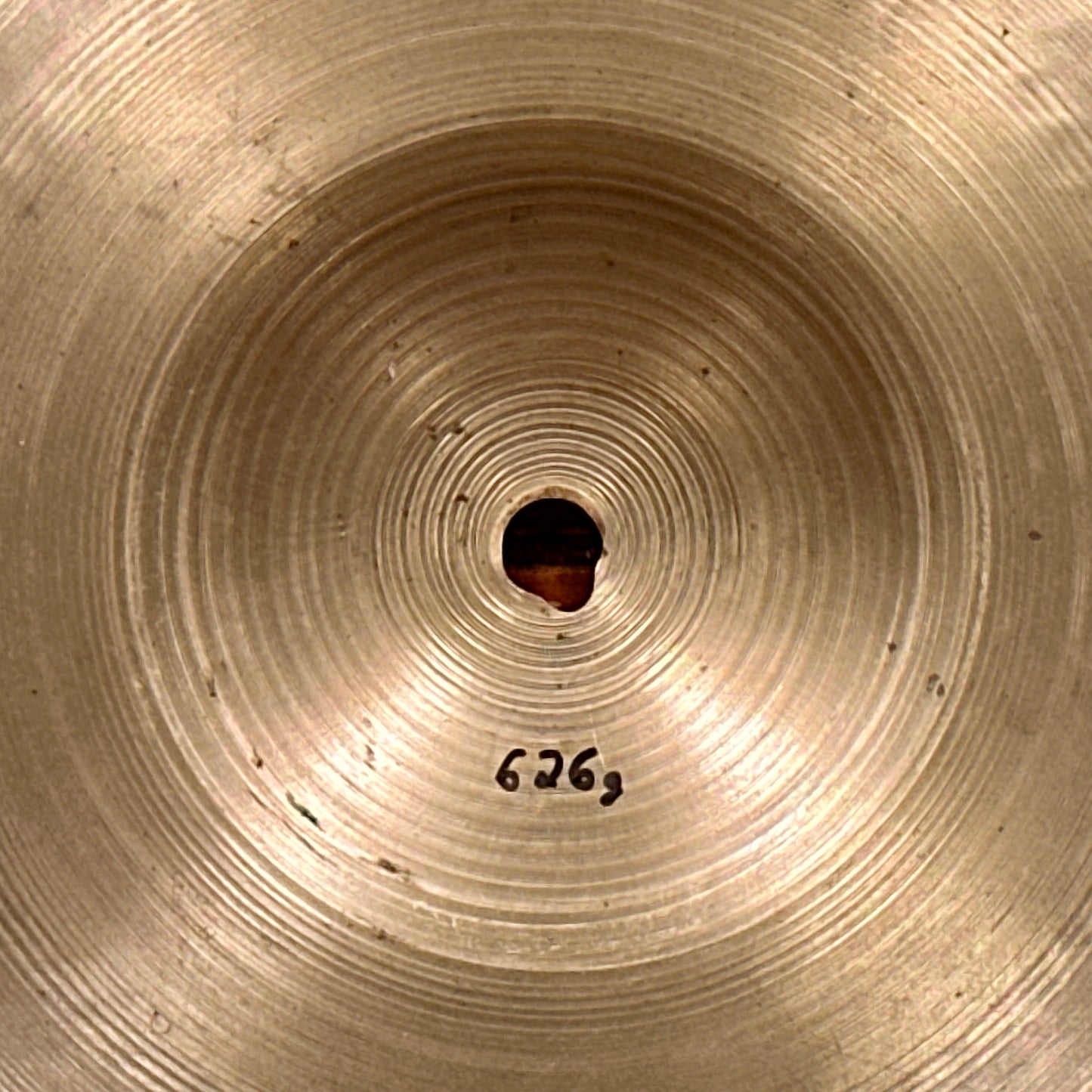 14" Zildjian A 1940s 1st Stamp / 2nd Stamp / Pre-Trans Stamp Small Crash / Hi-Hat Single Cymbal 626g *Video Demo*
