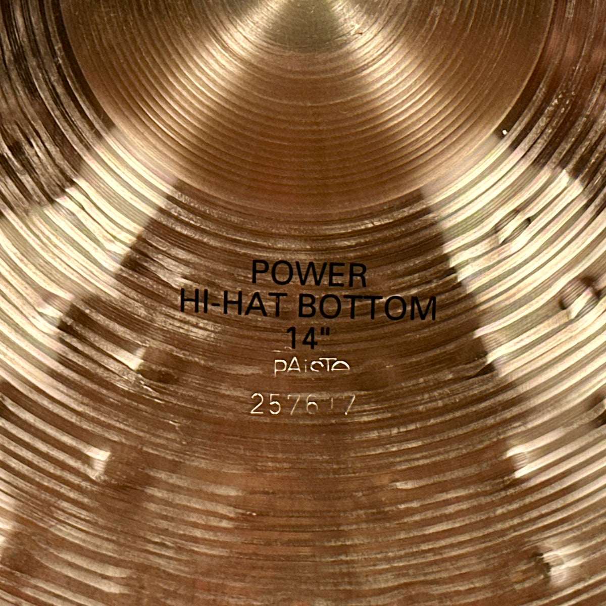 14" Paiste Alpha Power Hi-Hat Cymbal Pair 956g/1136g *Video*