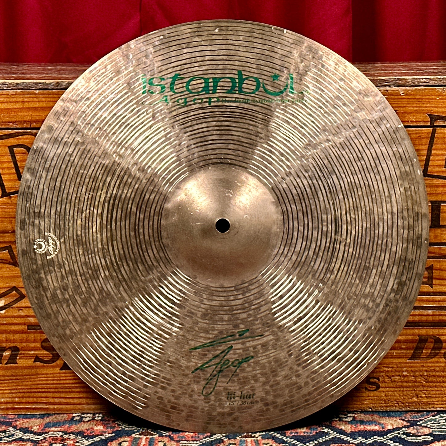 15" Istanbul Agop Signature Hi-Hat Cymbal Pair 944g/1146g *Video Demo*